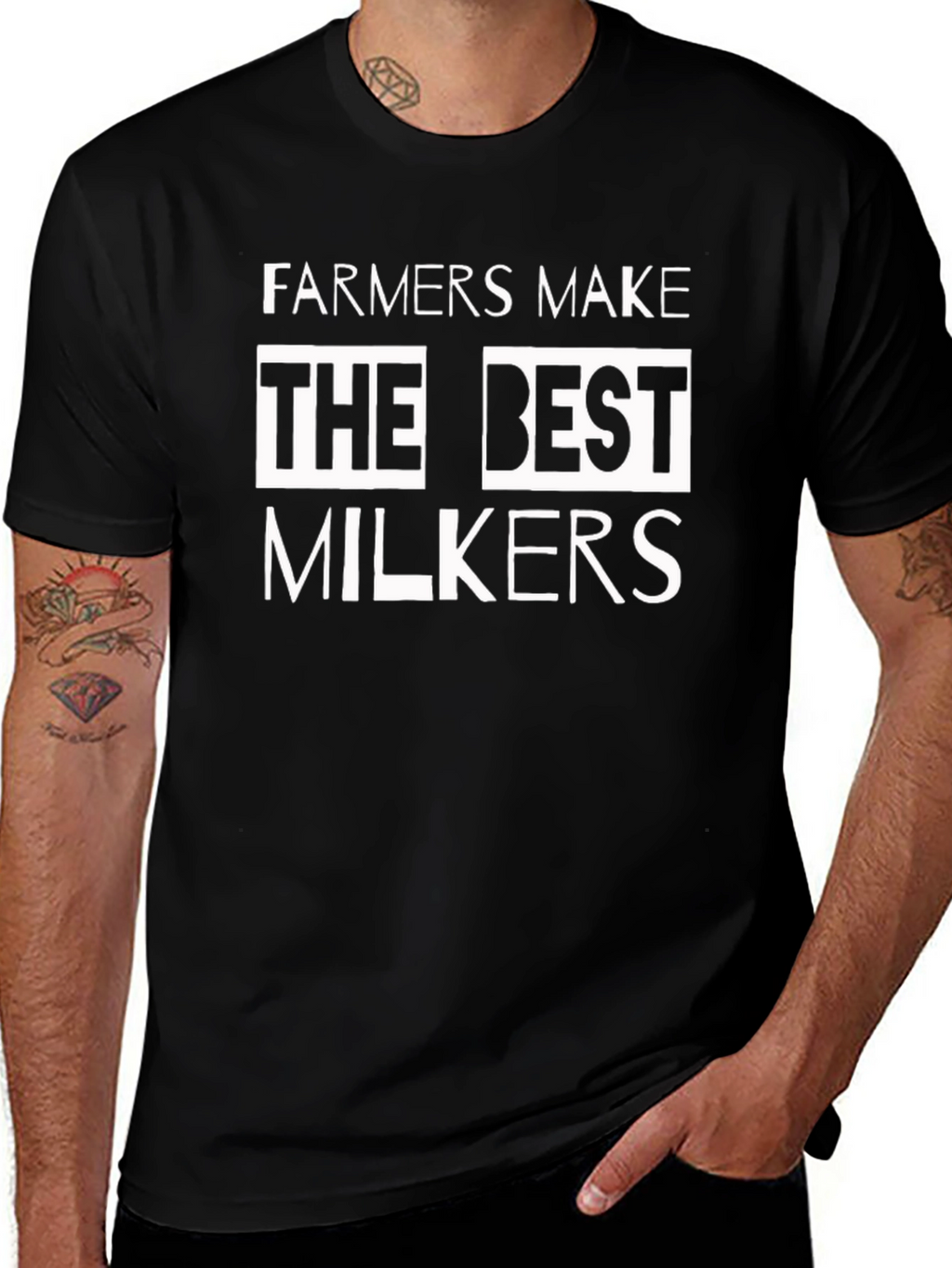 Farmers Make The Best Milkers T-Shirt