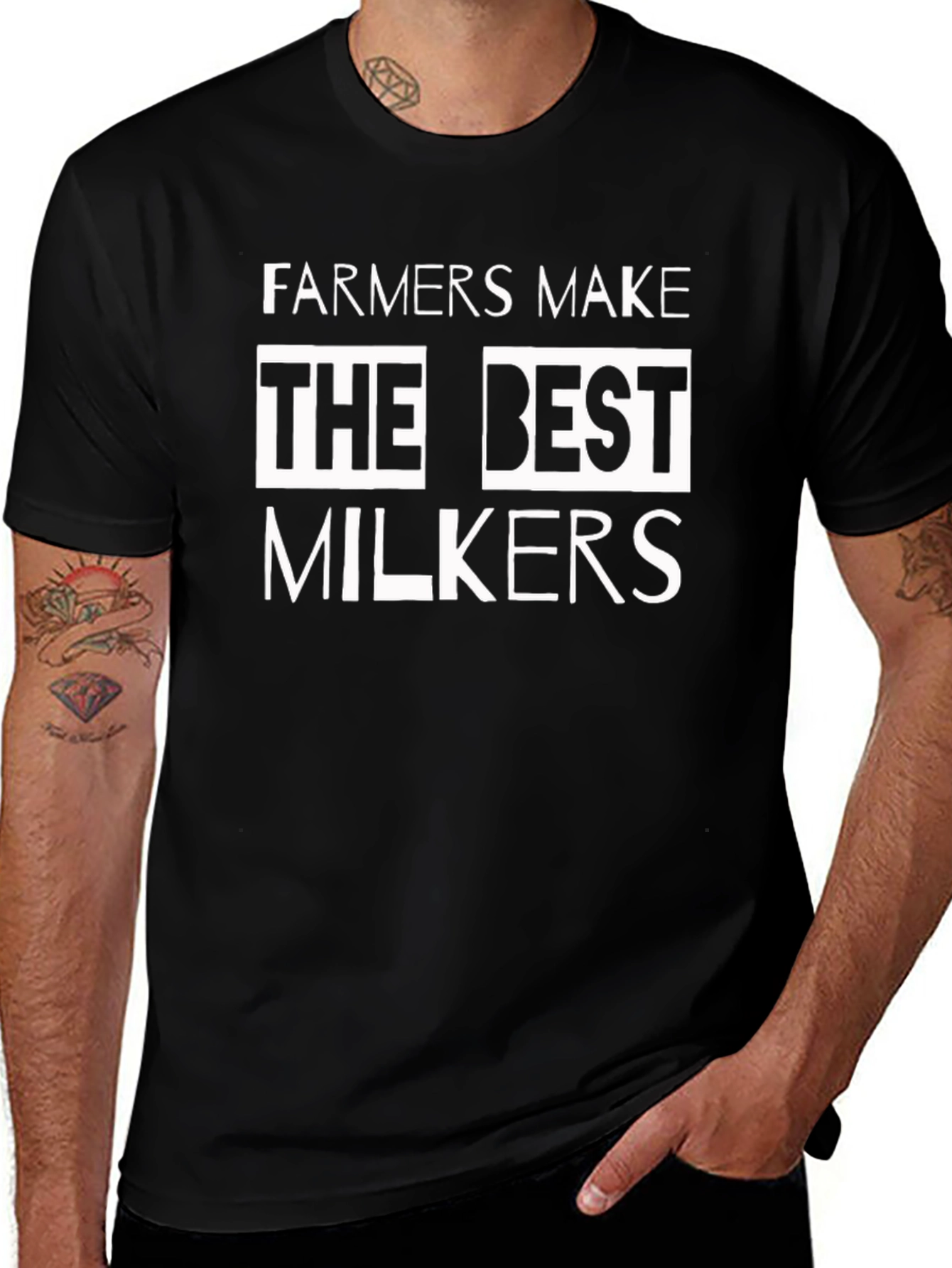 Farmers Make The Best Milkers T-Shirt
