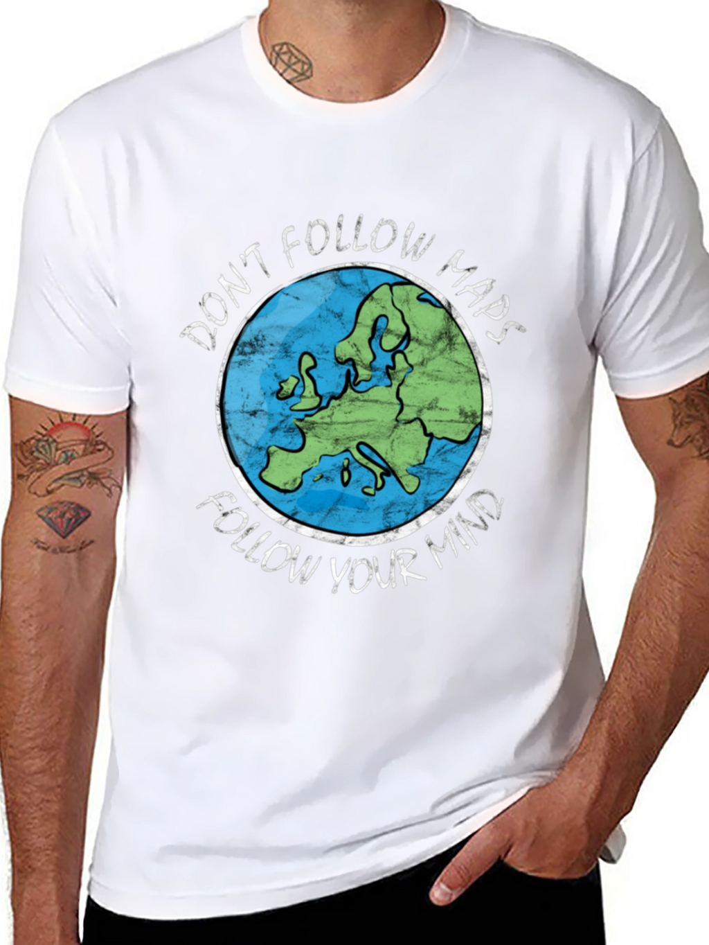 Dont Follow Maps Follow Your Mind T-Shirt