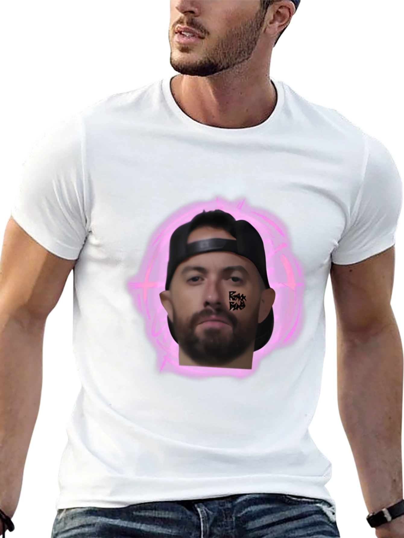 Unique Graphic Tee - Rockstar Design