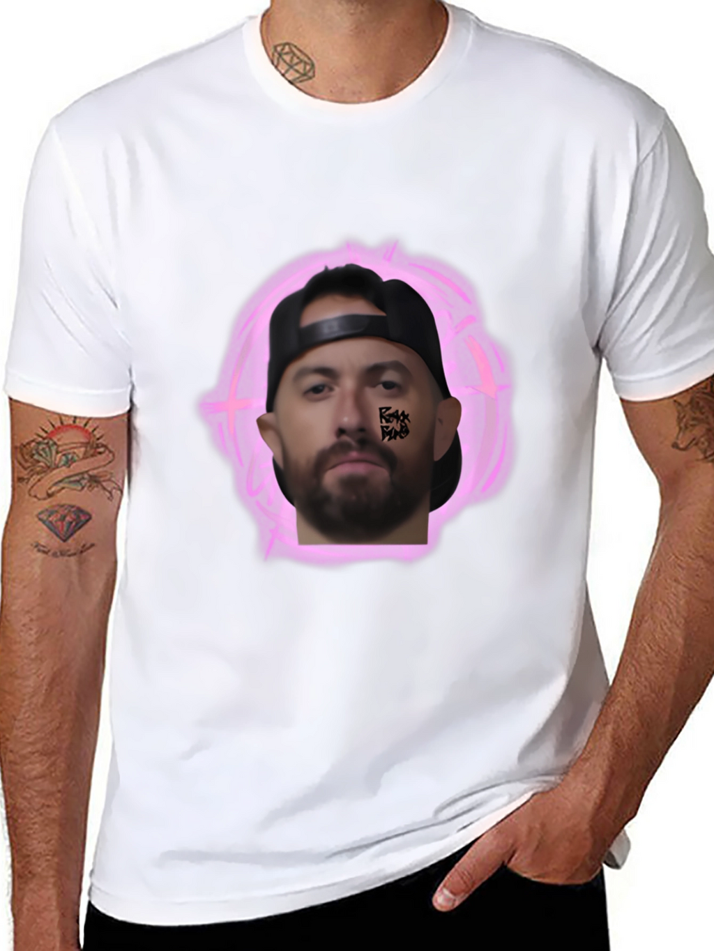 Unique Graphic Tee - Rockstar Design