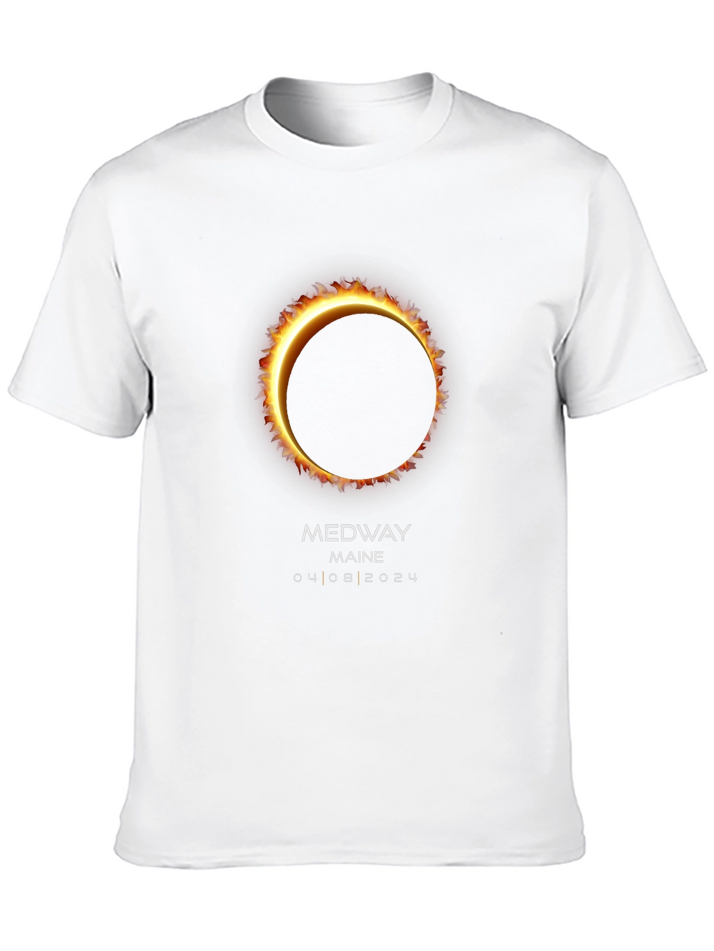 Medway Maine Eclipse T-Shirt - April 8 2024