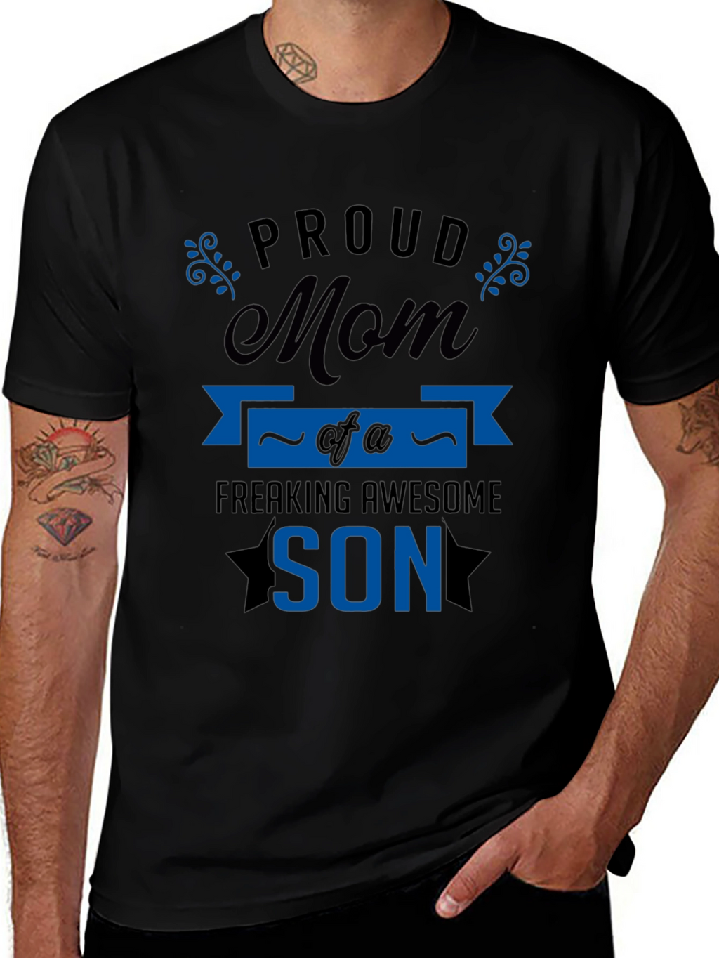 Proud Mom of a Freaking Awesome Son T-Shirt