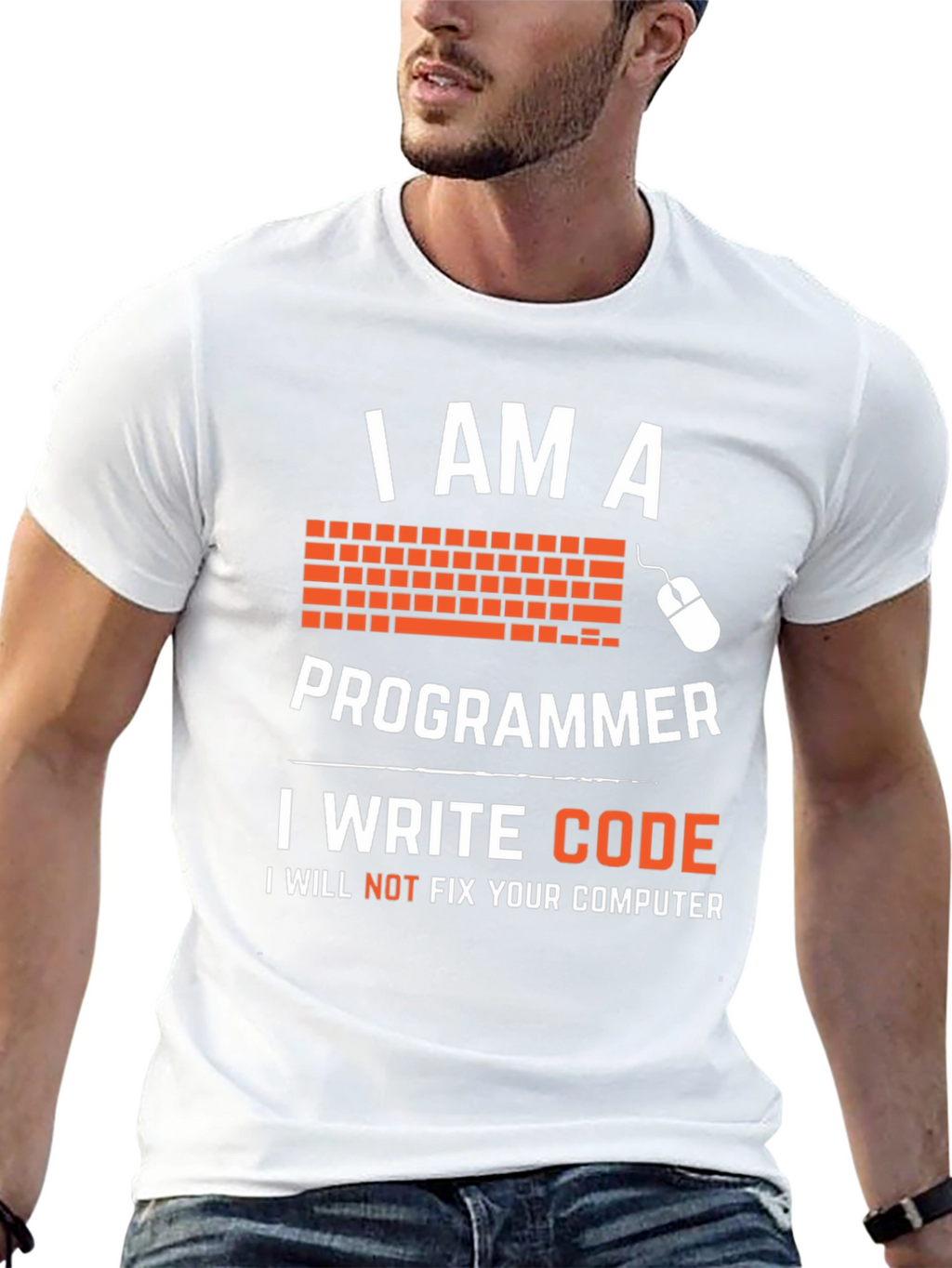 I Am A Programmer T-Shirt - Funny Coder Tee