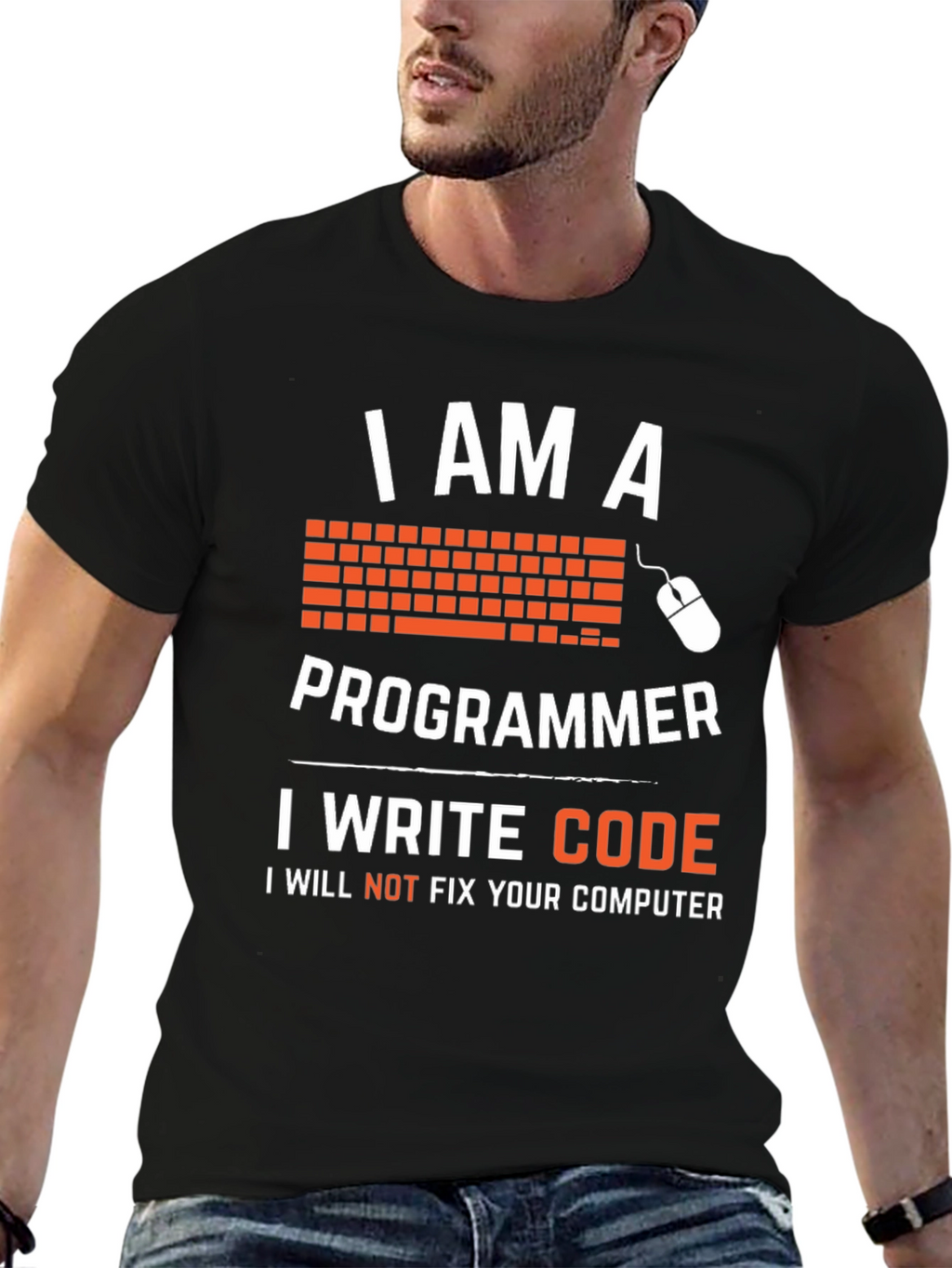 I Am A Programmer T-Shirt - Funny Coder Tee