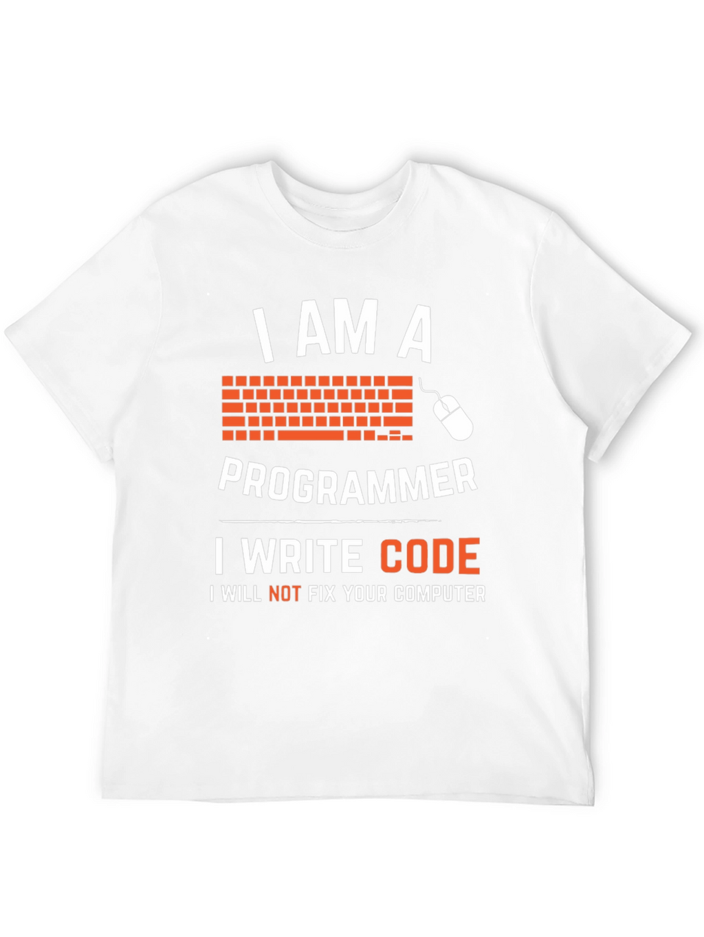 I Am A Programmer T-Shirt - Funny Coder Tee