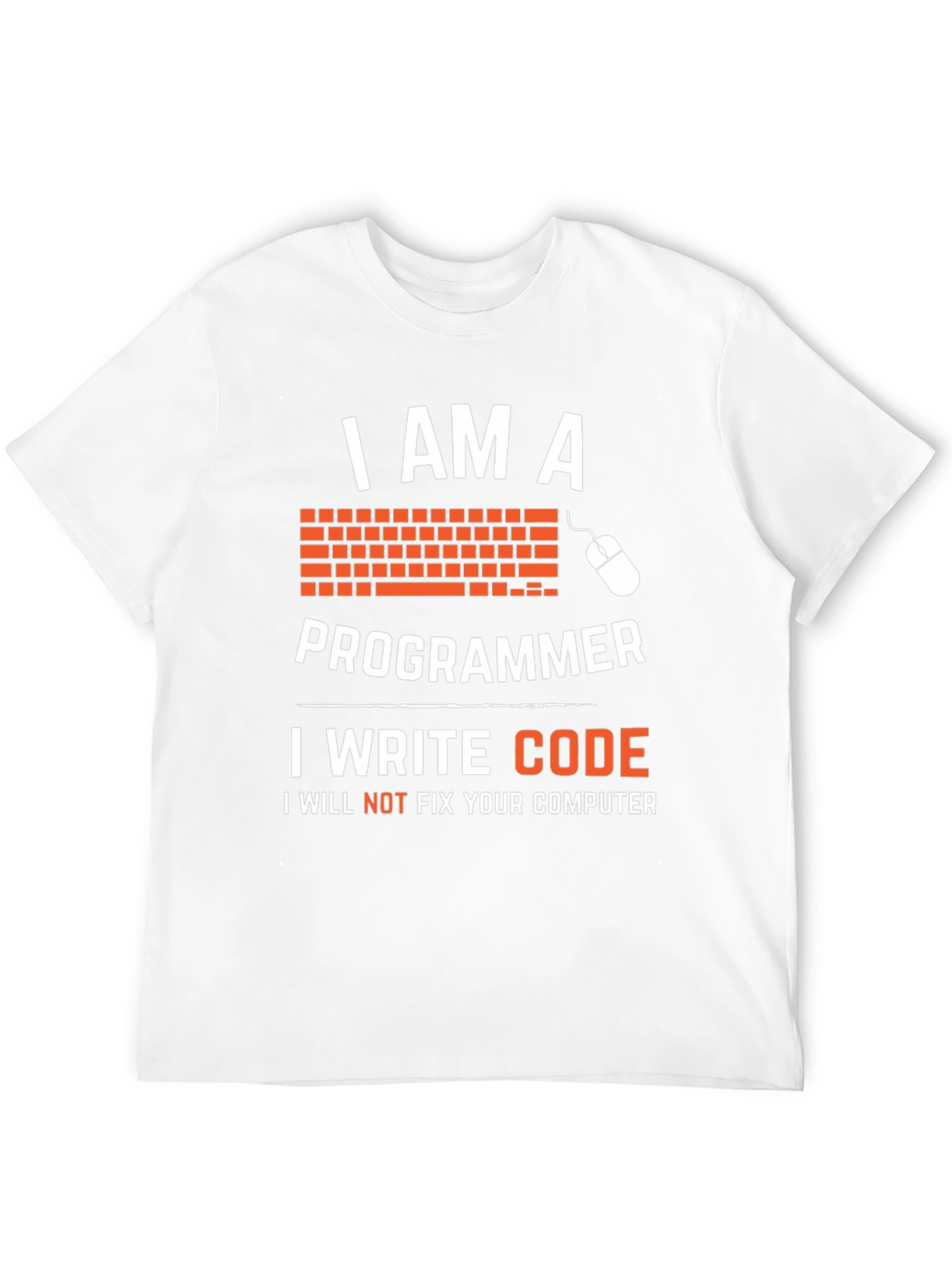 I Am A Programmer T-Shirt - Funny Coder Tee