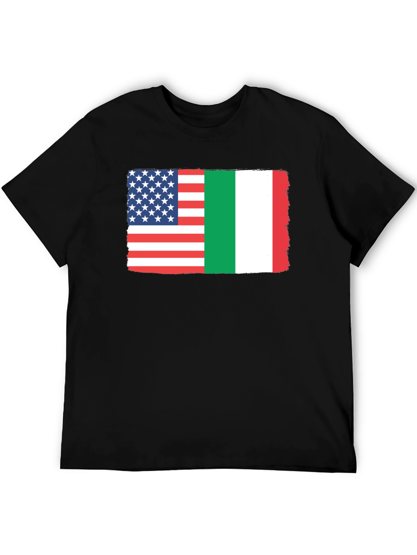 US and Italy Flag T-Shirt - Heritage Pride Tee