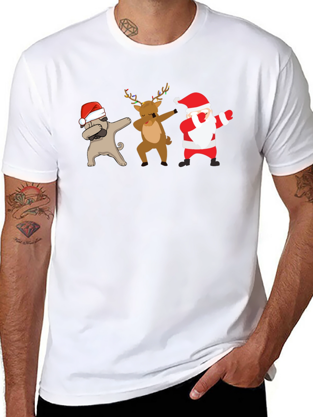 Dabbing Christmas T-Shirt
