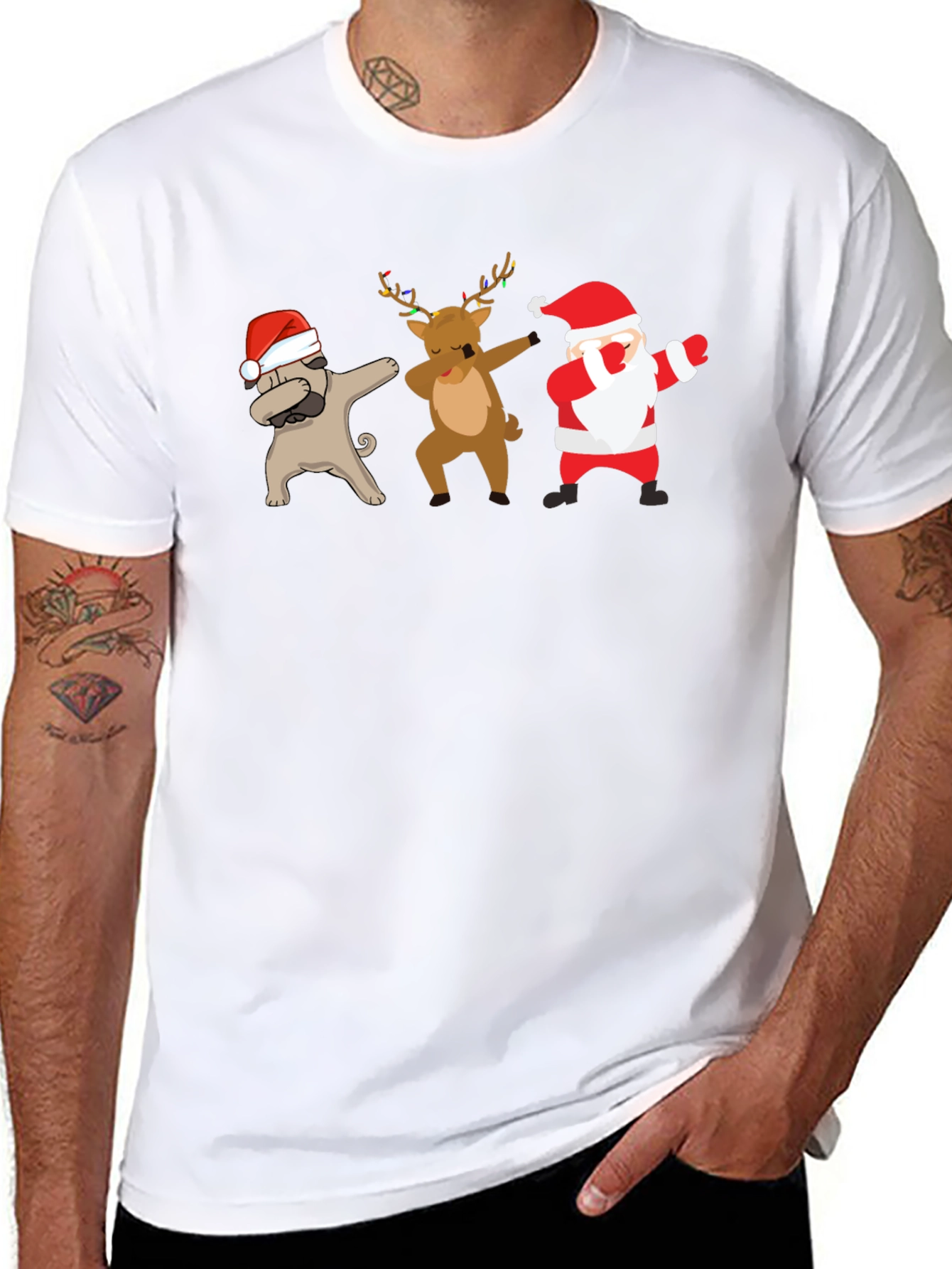 Dabbing Christmas T-Shirt