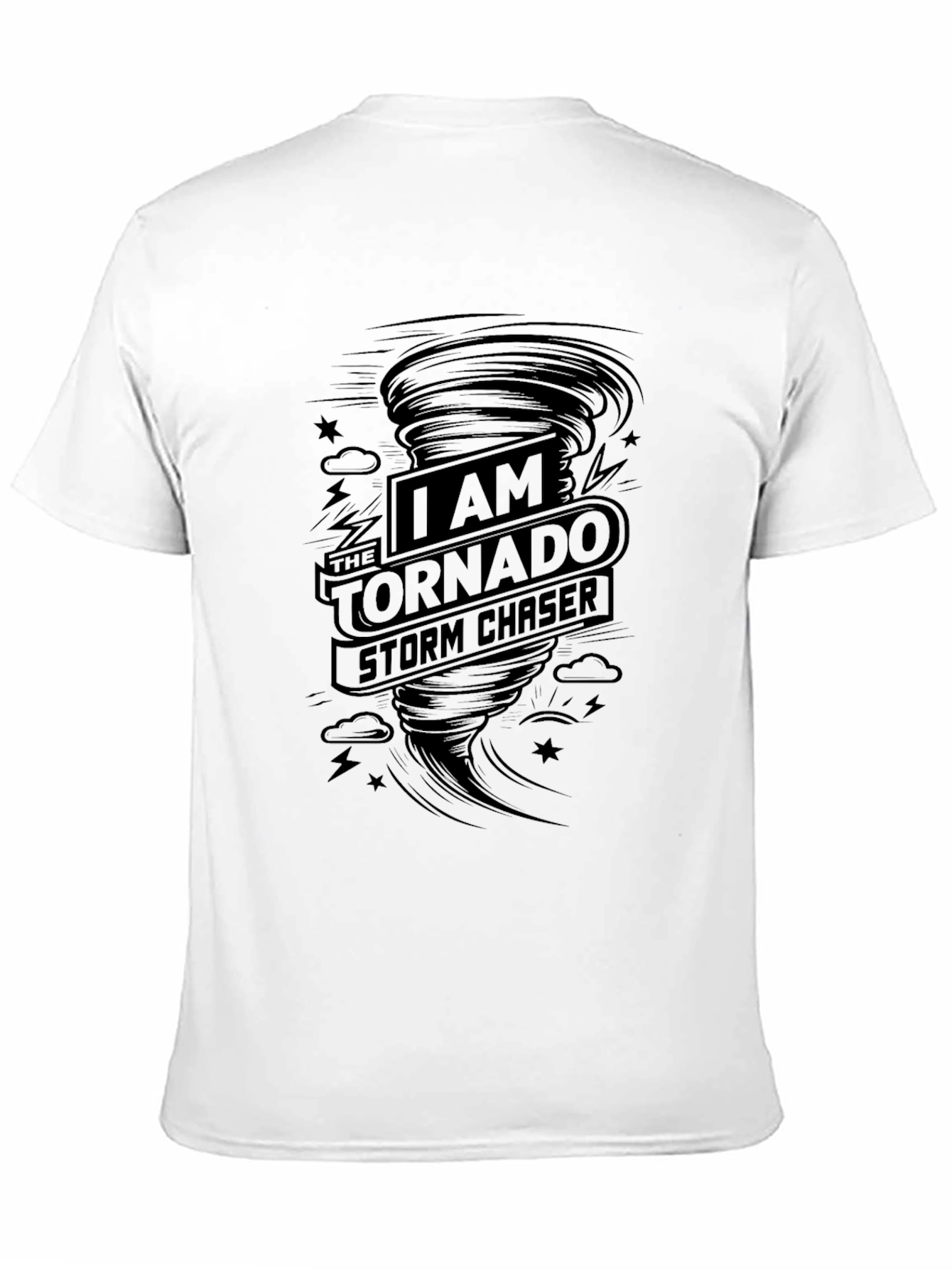 Tornado Chaser Graphic Tee - Black