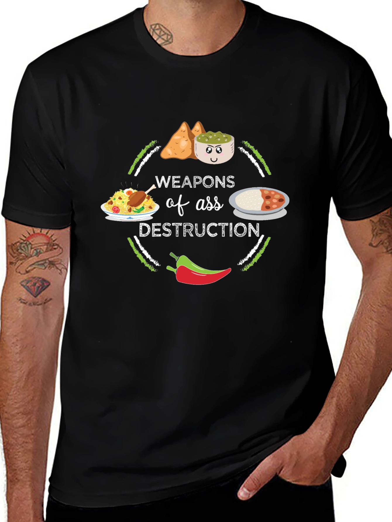 Weapons of Ass Destruction Graphic T-Shirt