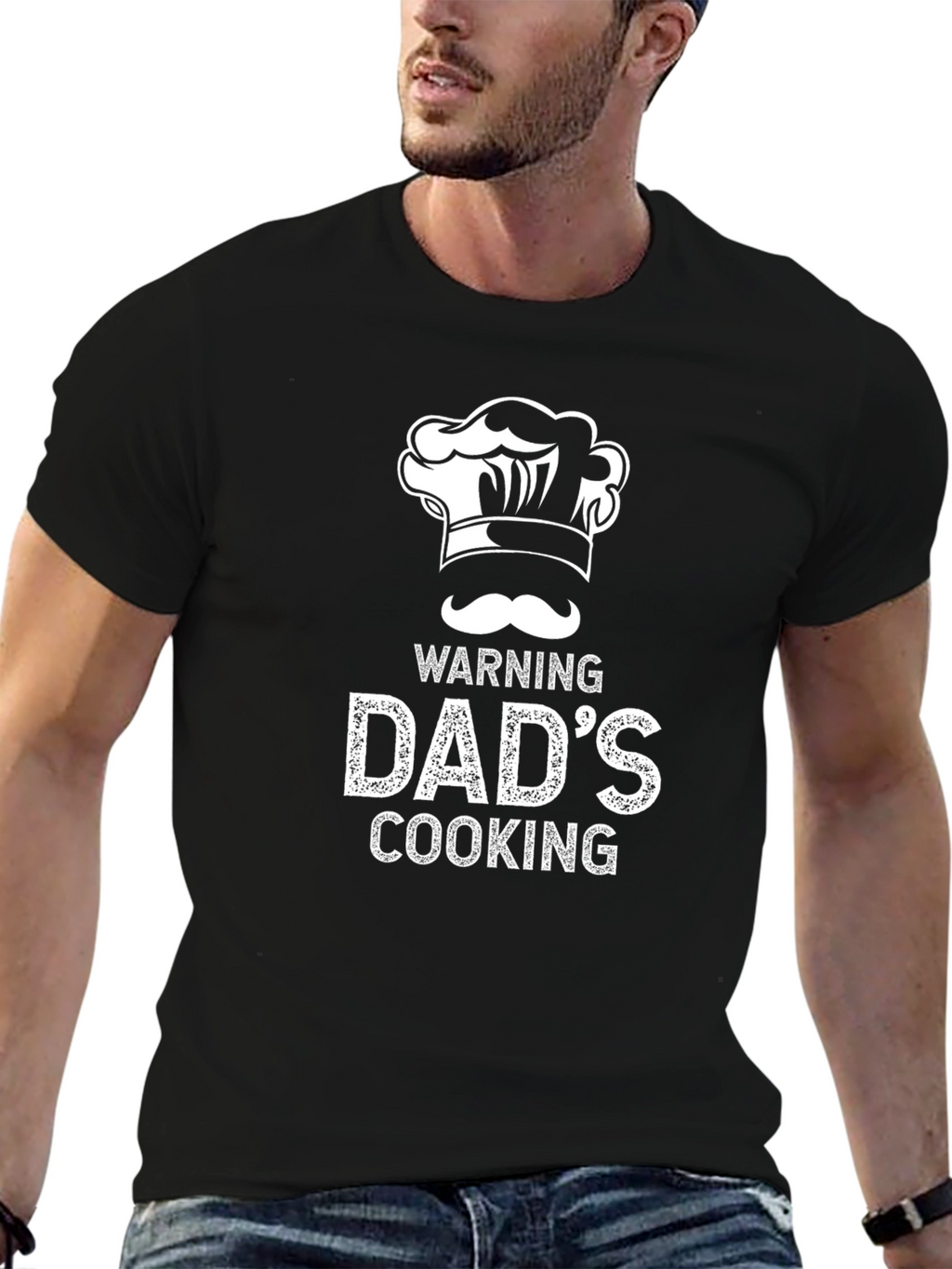 Dads Cooking T-Shirt - Warning Chef Humor