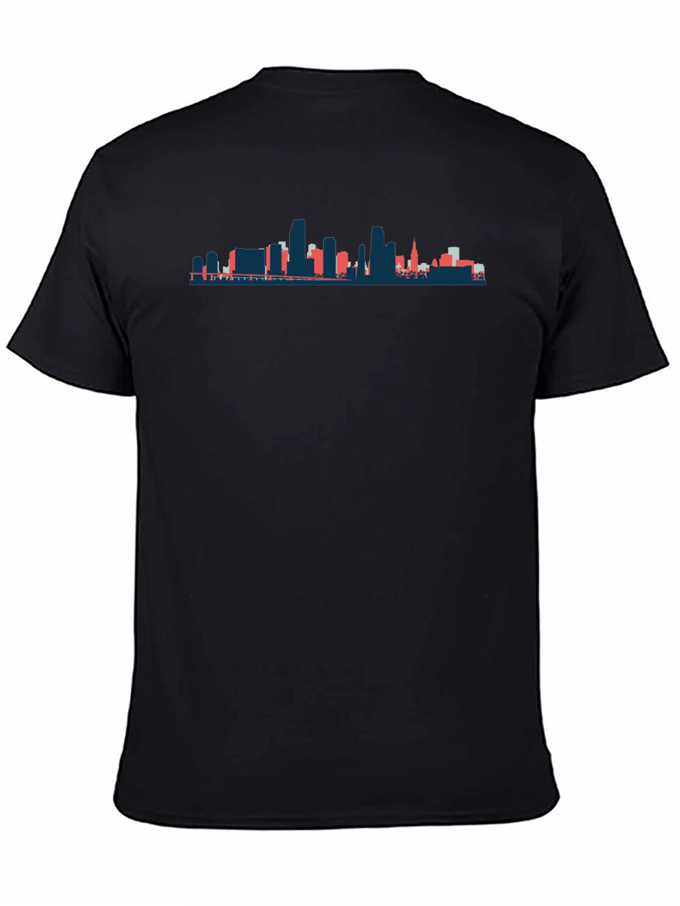 City Skyline Graphic Tee - Black T-Shirt