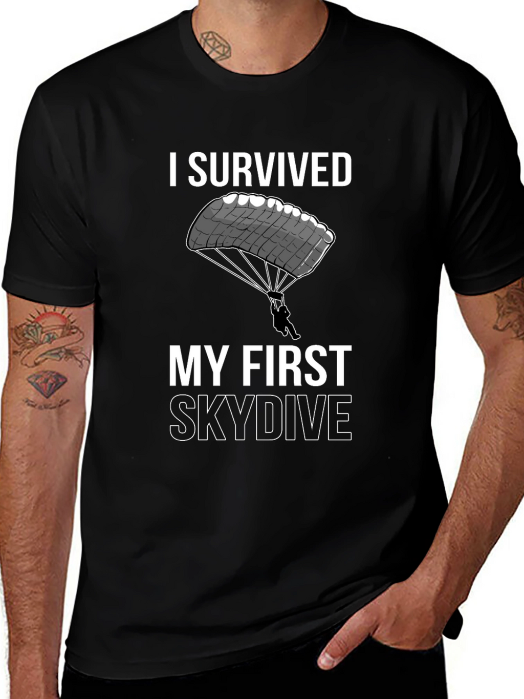 I Survived My First Skydive T-Shirt