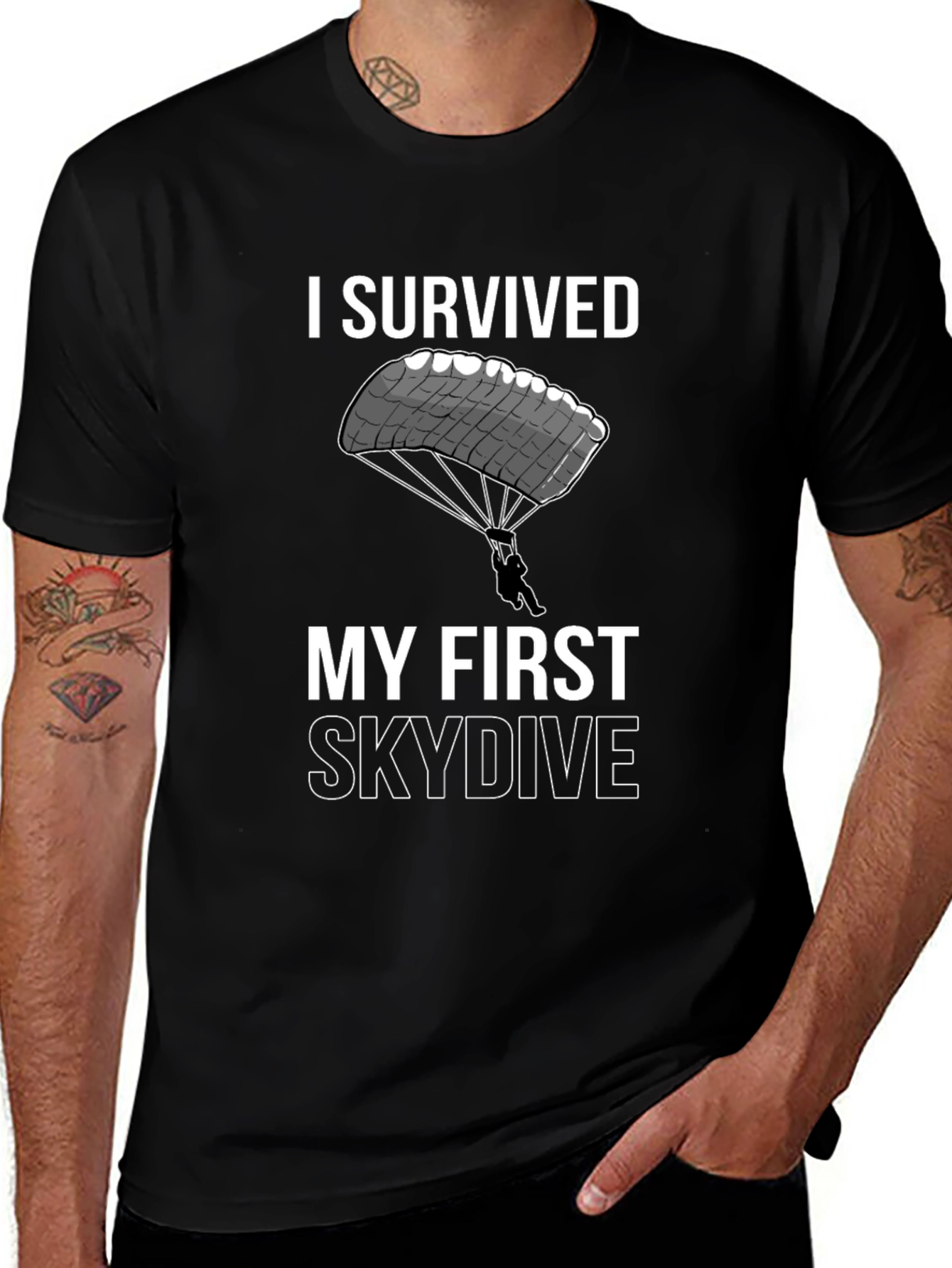 I Survived My First Skydive T-Shirt