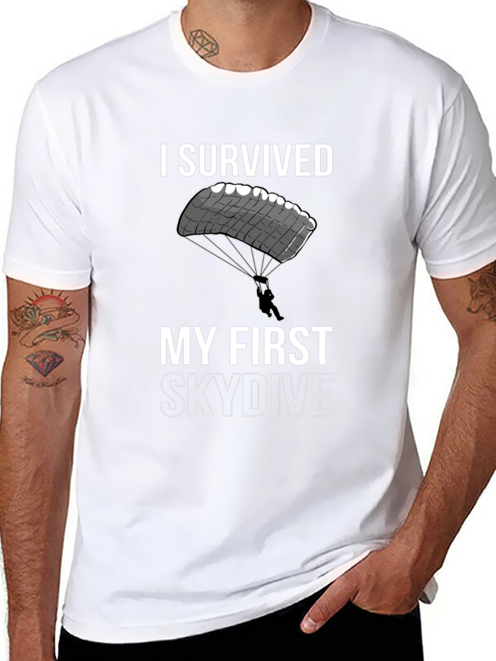 I Survived My First Skydive T-Shirt