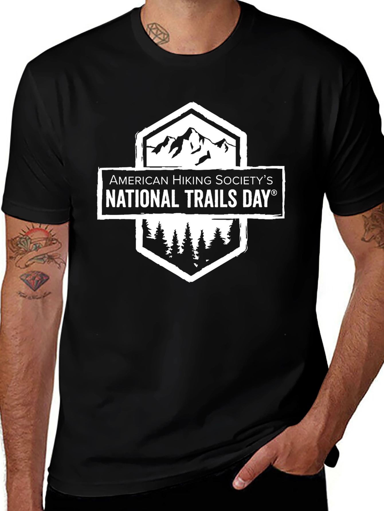 National Trails Day Hiking T-Shirt