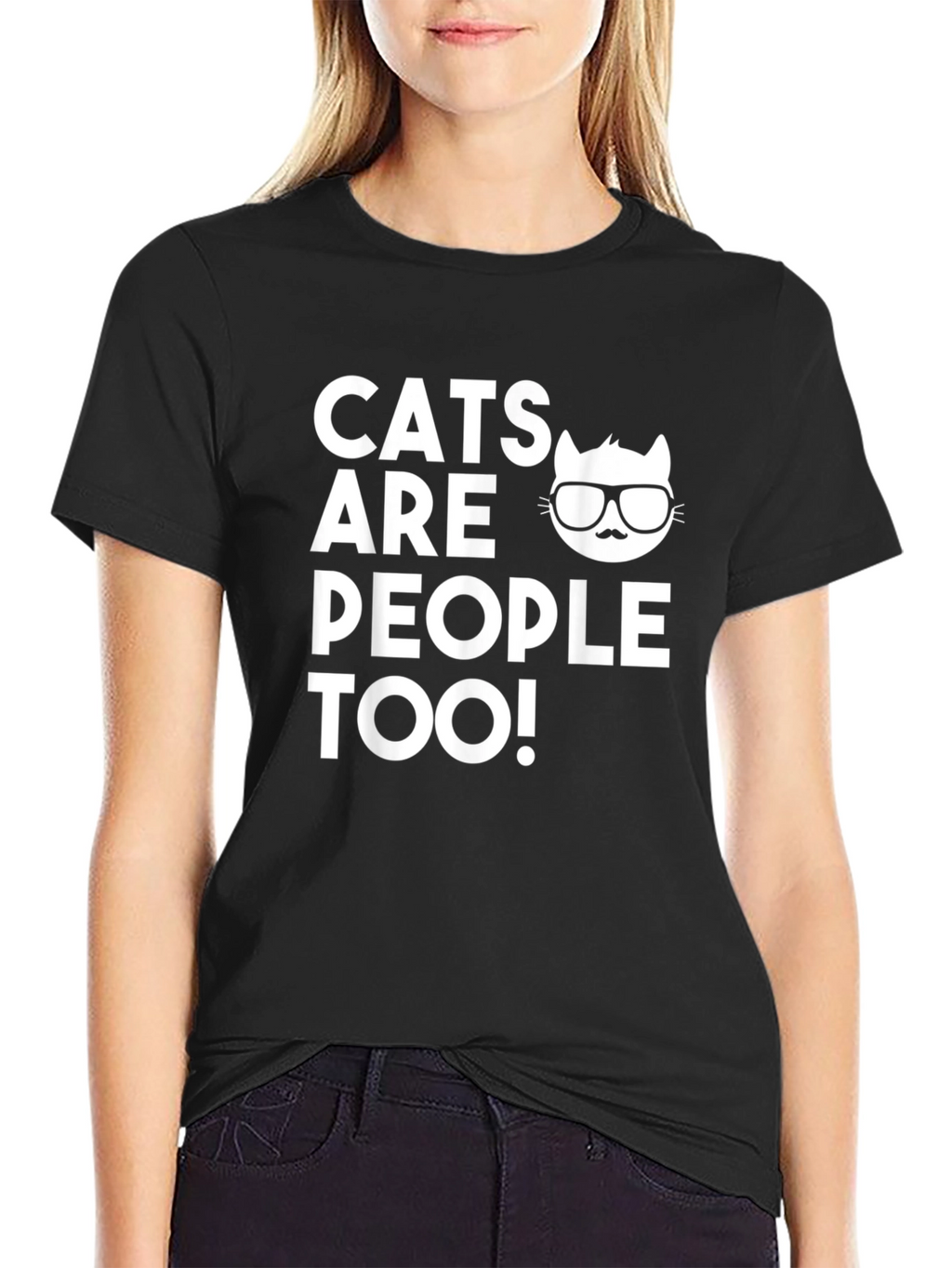 Cats Are People Too! Graphic Tee