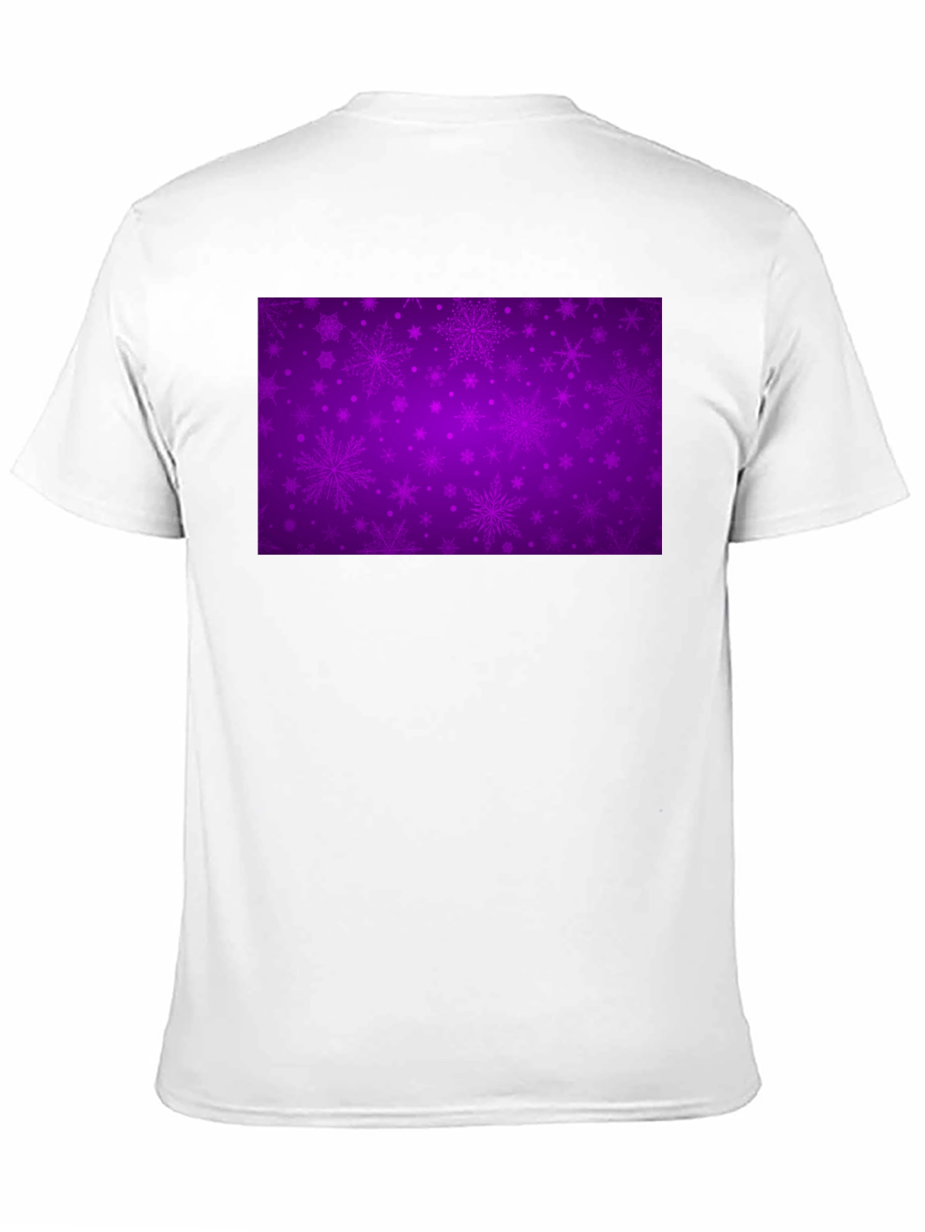 Snowflake Purple Graphic Tee