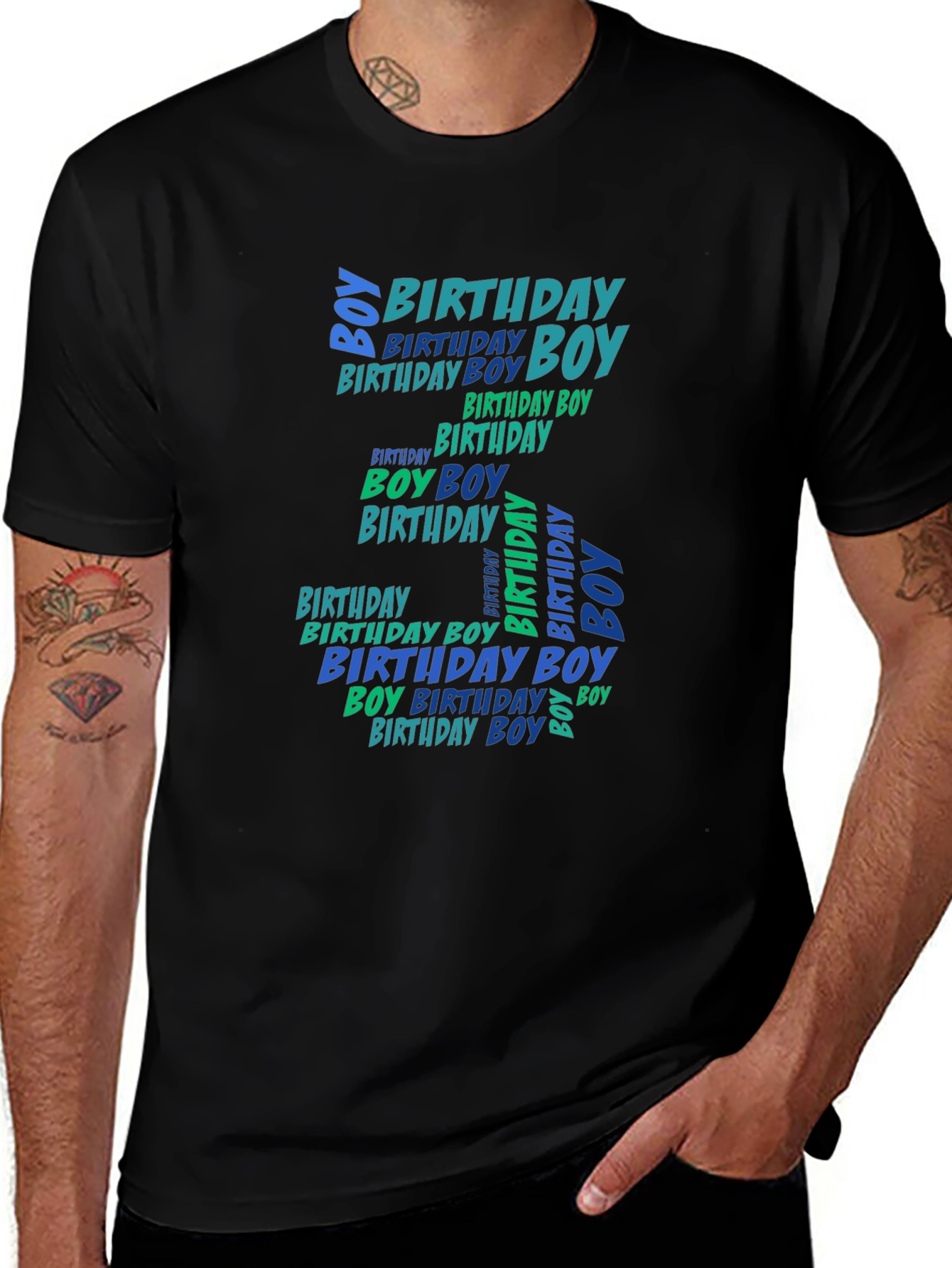 Birthday Boy Number 5 T-Shirt