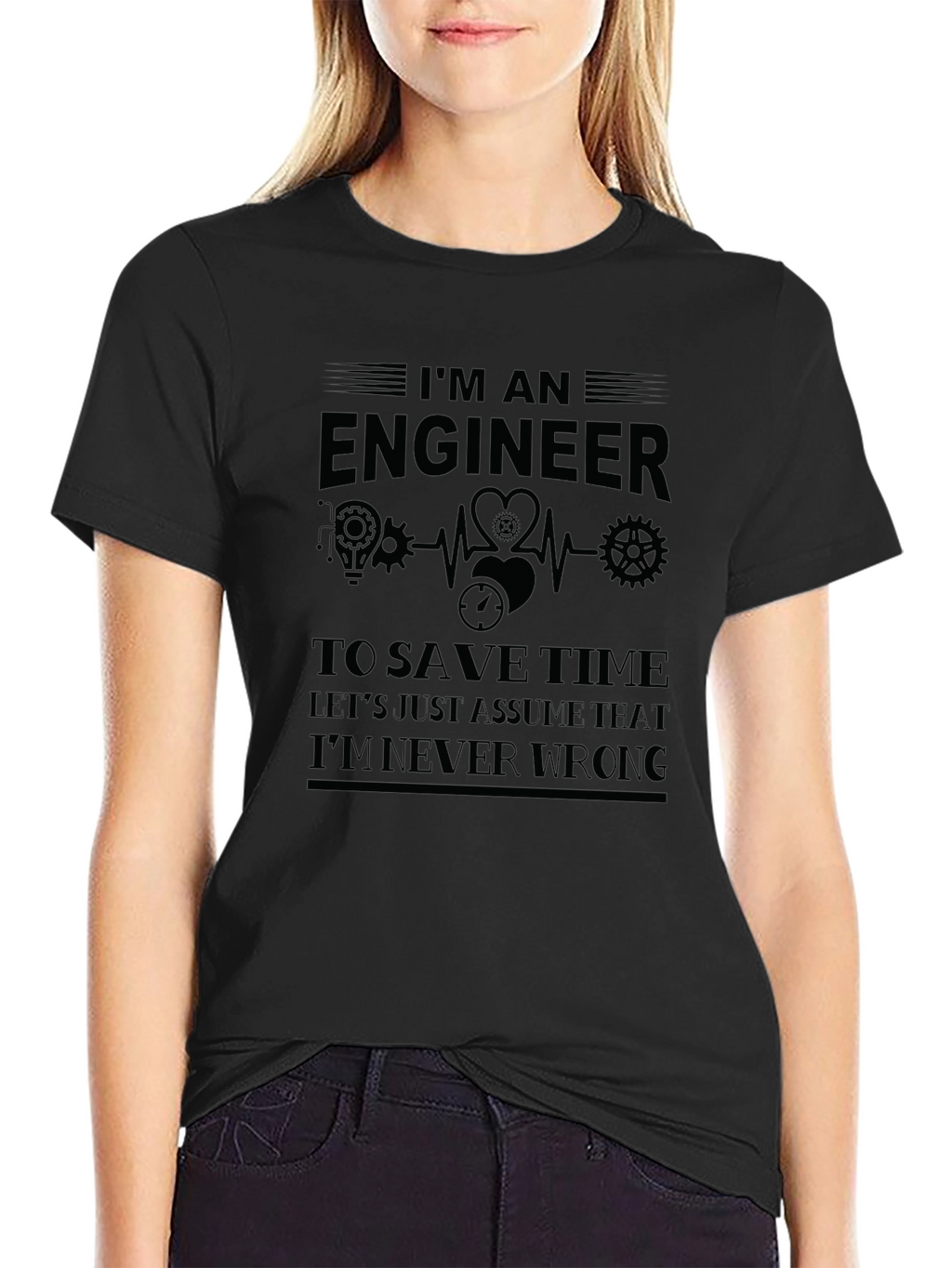 Engineer Humor Graphic T-Shirt