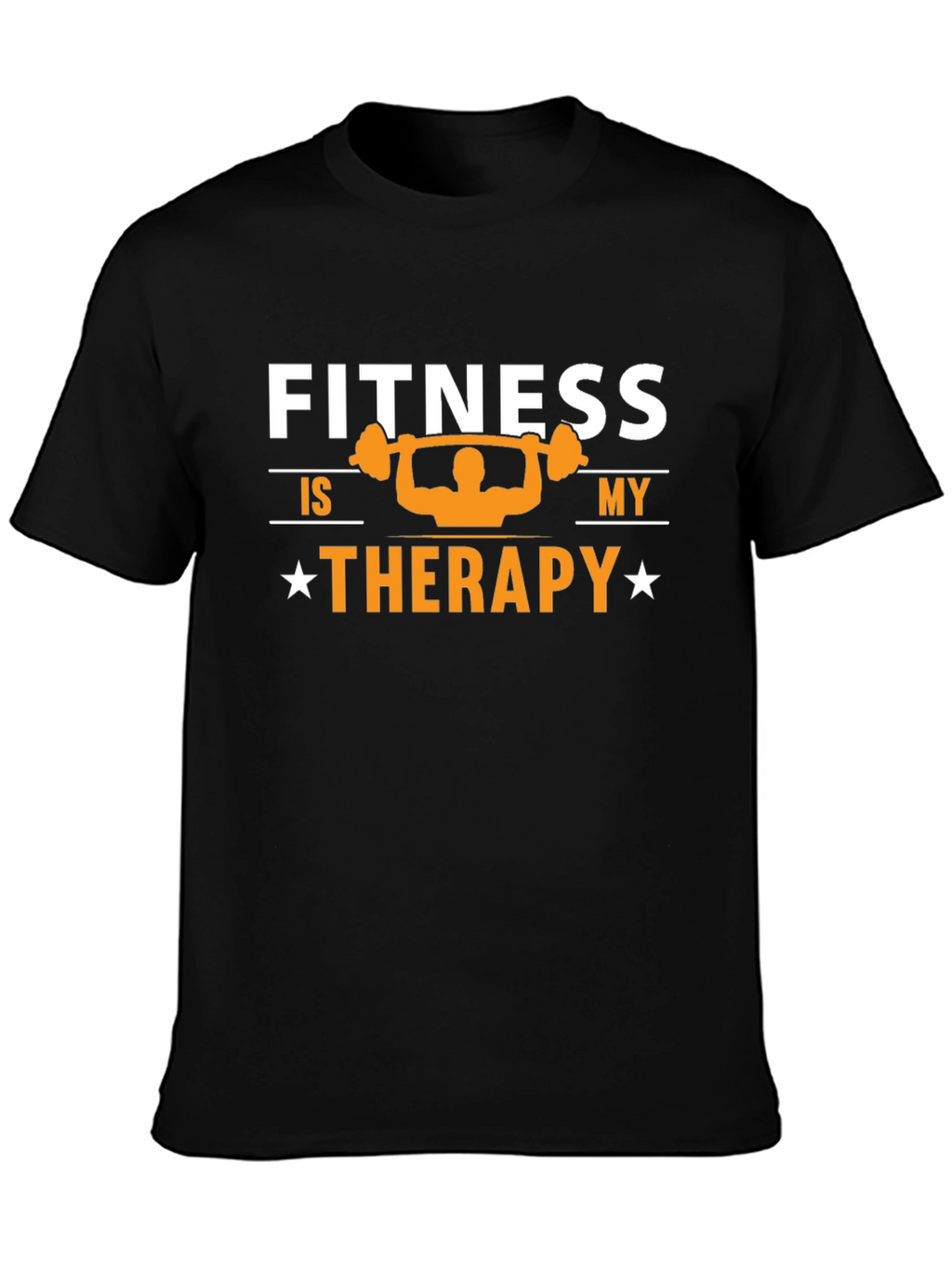 Fitness Therapy Graphic T-Shirt - Workout Motivation Tee
