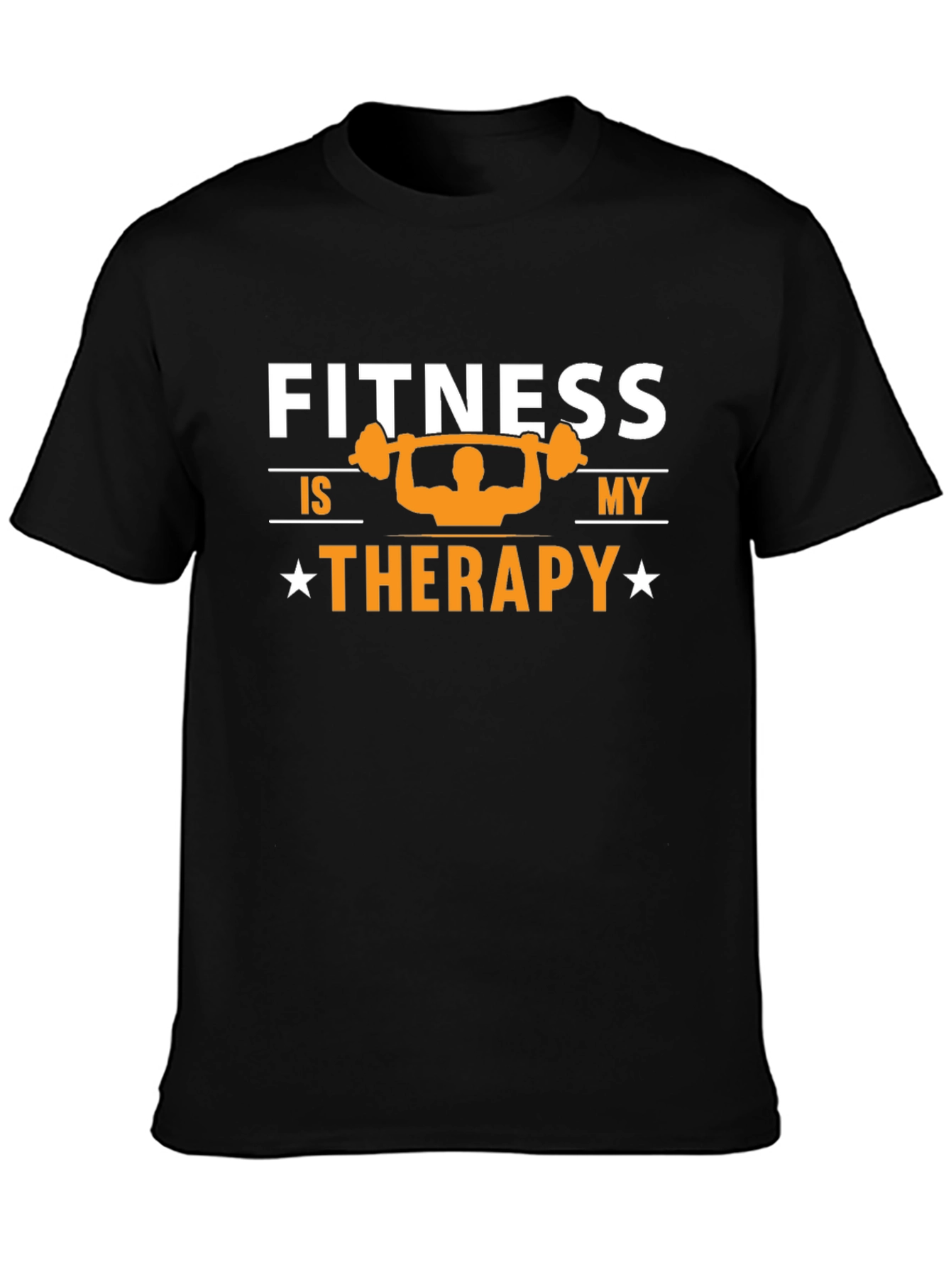 Fitness Therapy Graphic T-Shirt - Workout Motivation Tee