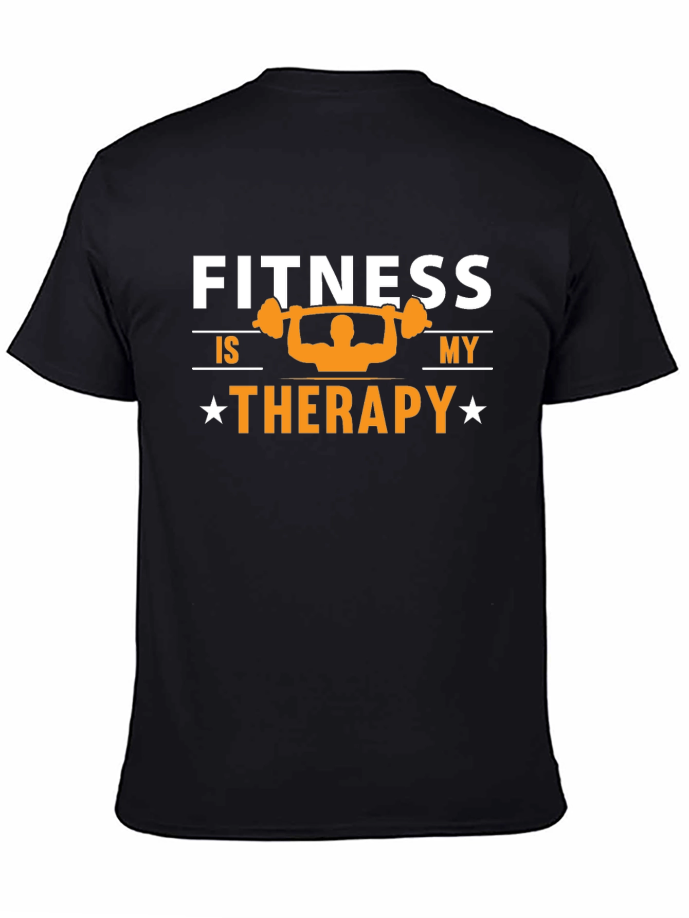 Fitness Therapy Graphic T-Shirt - Workout Motivation Tee