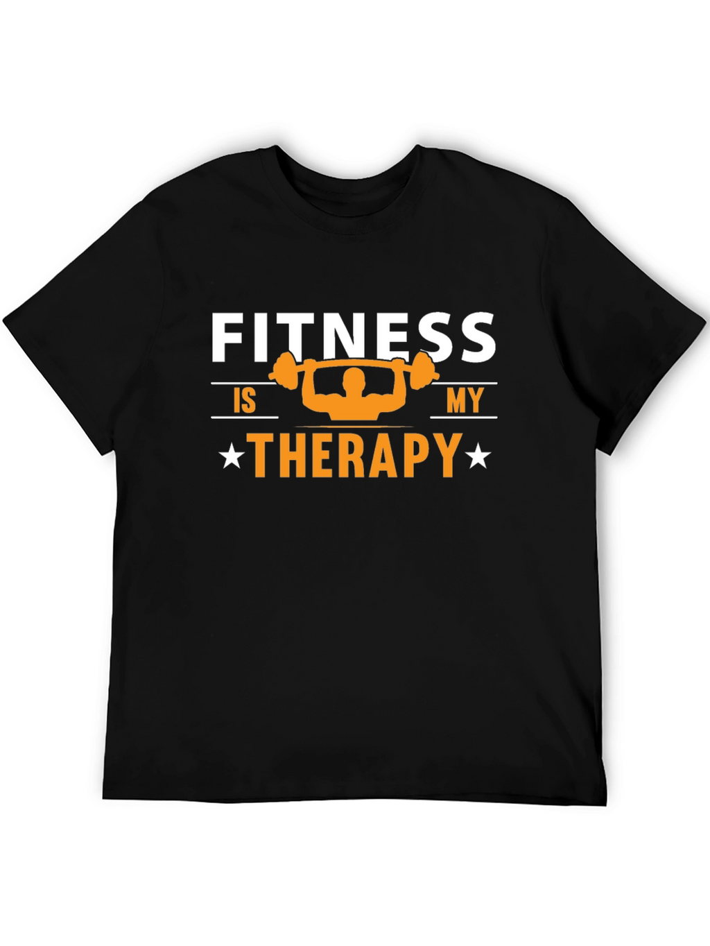 Fitness Therapy Graphic T-Shirt - Workout Motivation Tee