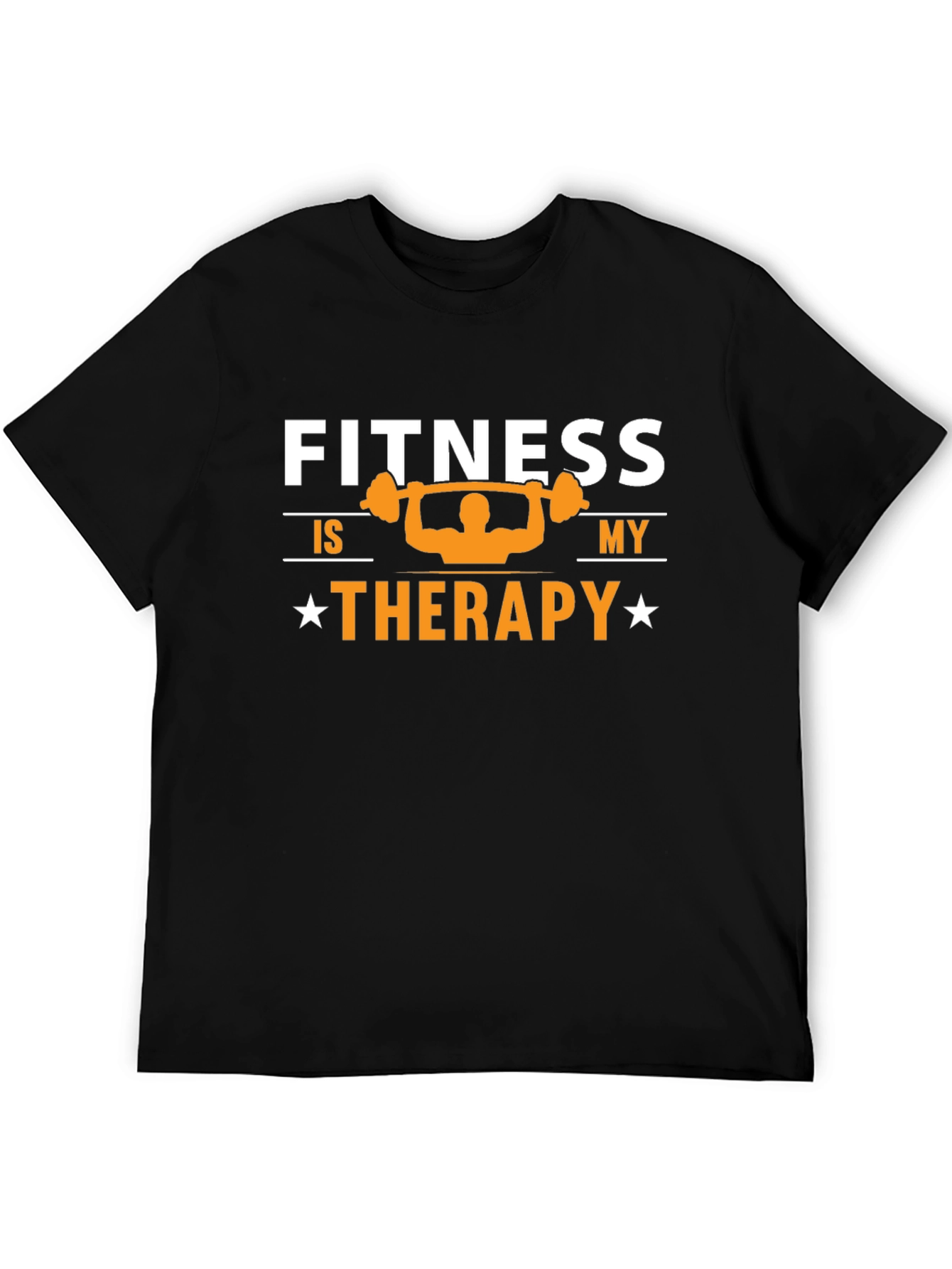 Fitness Therapy Graphic T-Shirt - Workout Motivation Tee