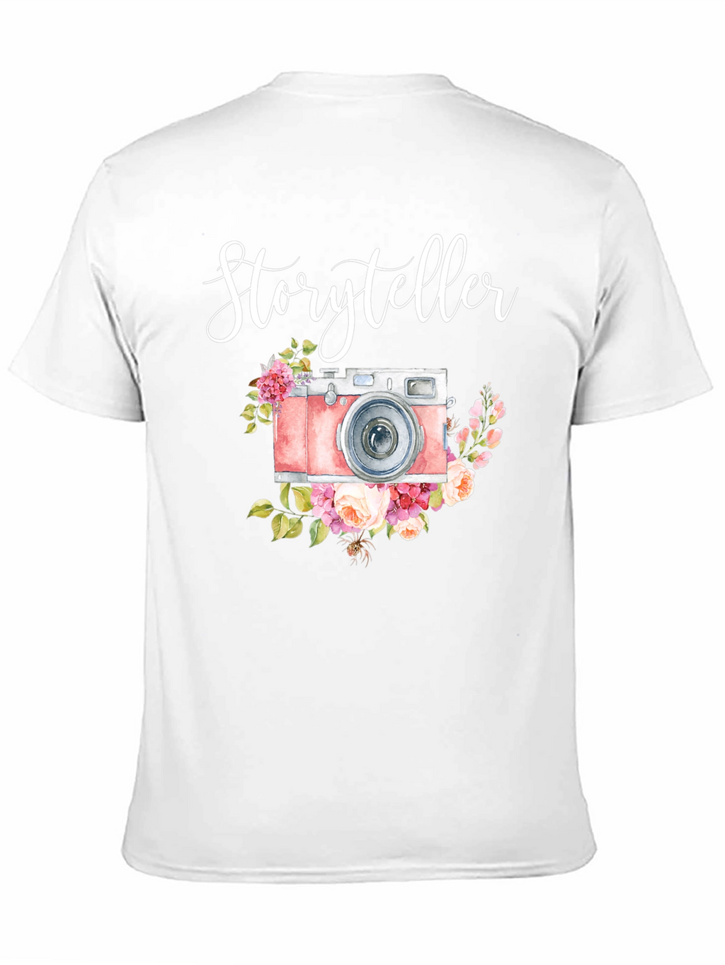 Storyteller Camera Floral T-Shirt