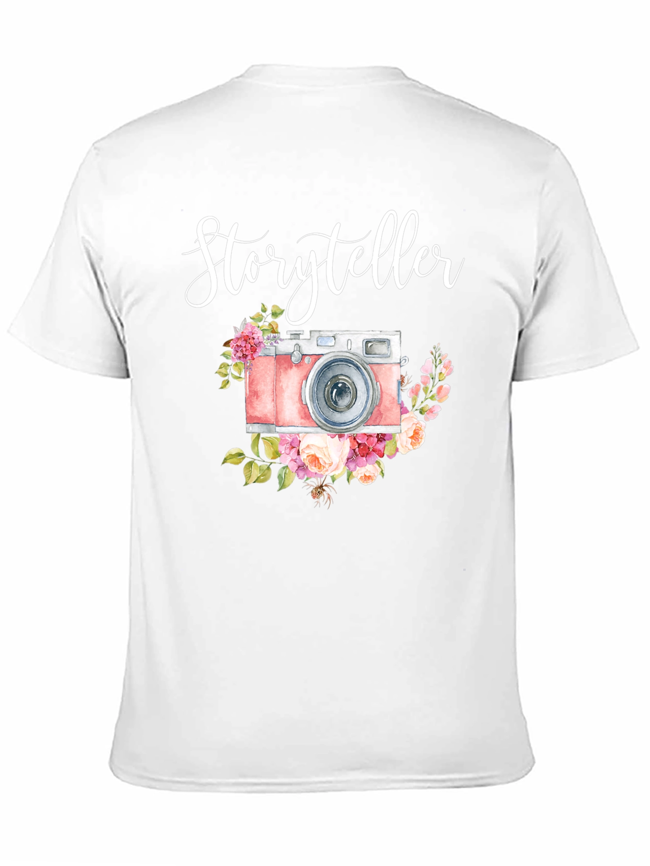 Storyteller Camera Floral T-Shirt