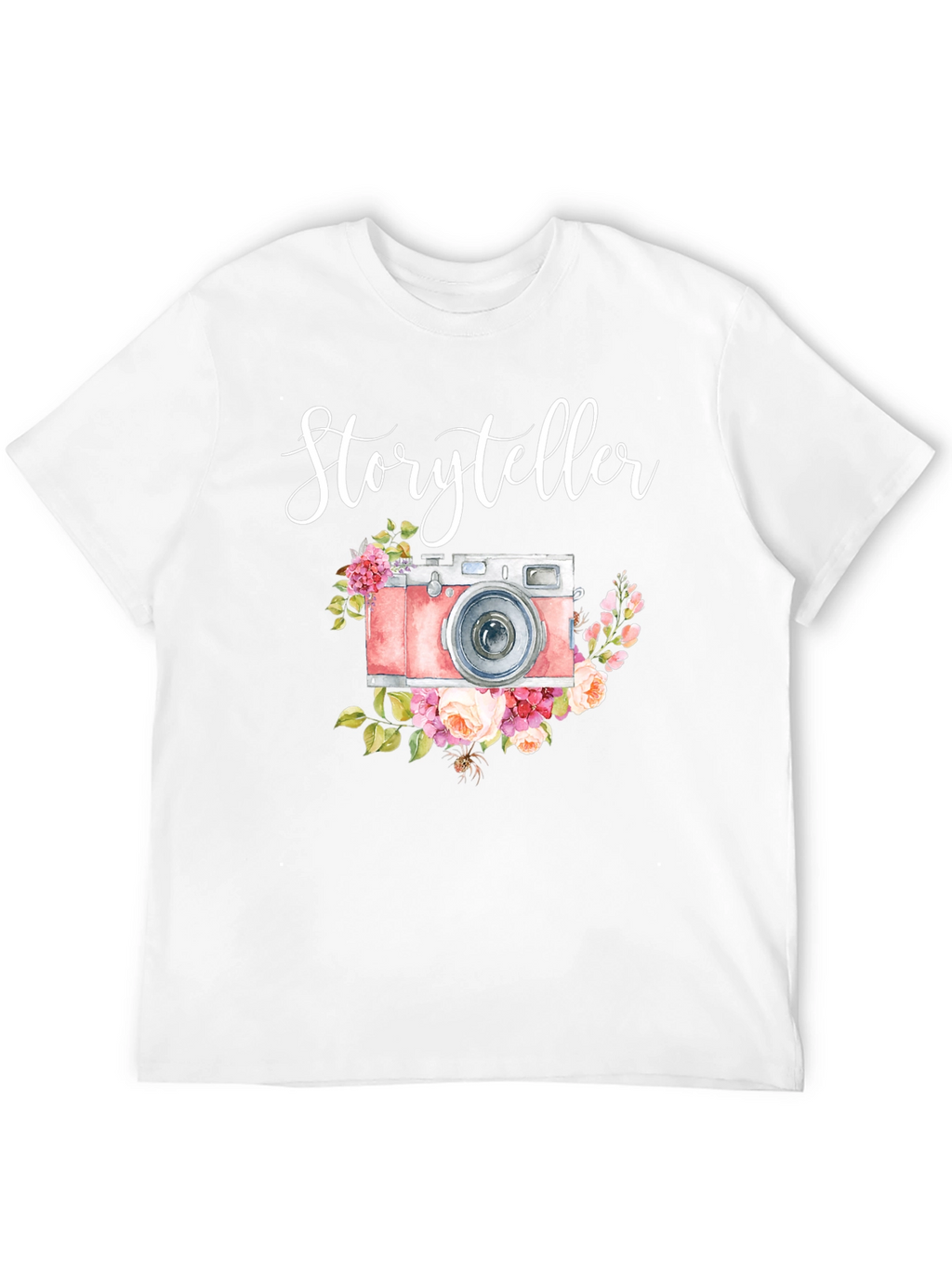Storyteller Camera Floral T-Shirt