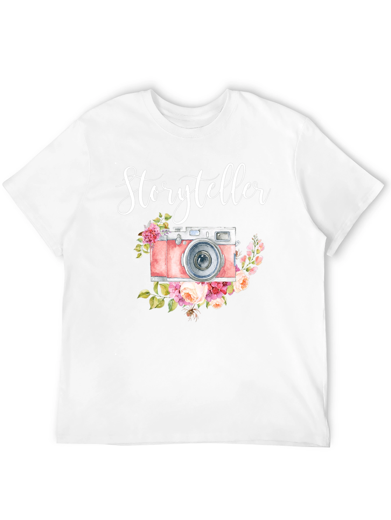 Storyteller Camera Floral T-Shirt