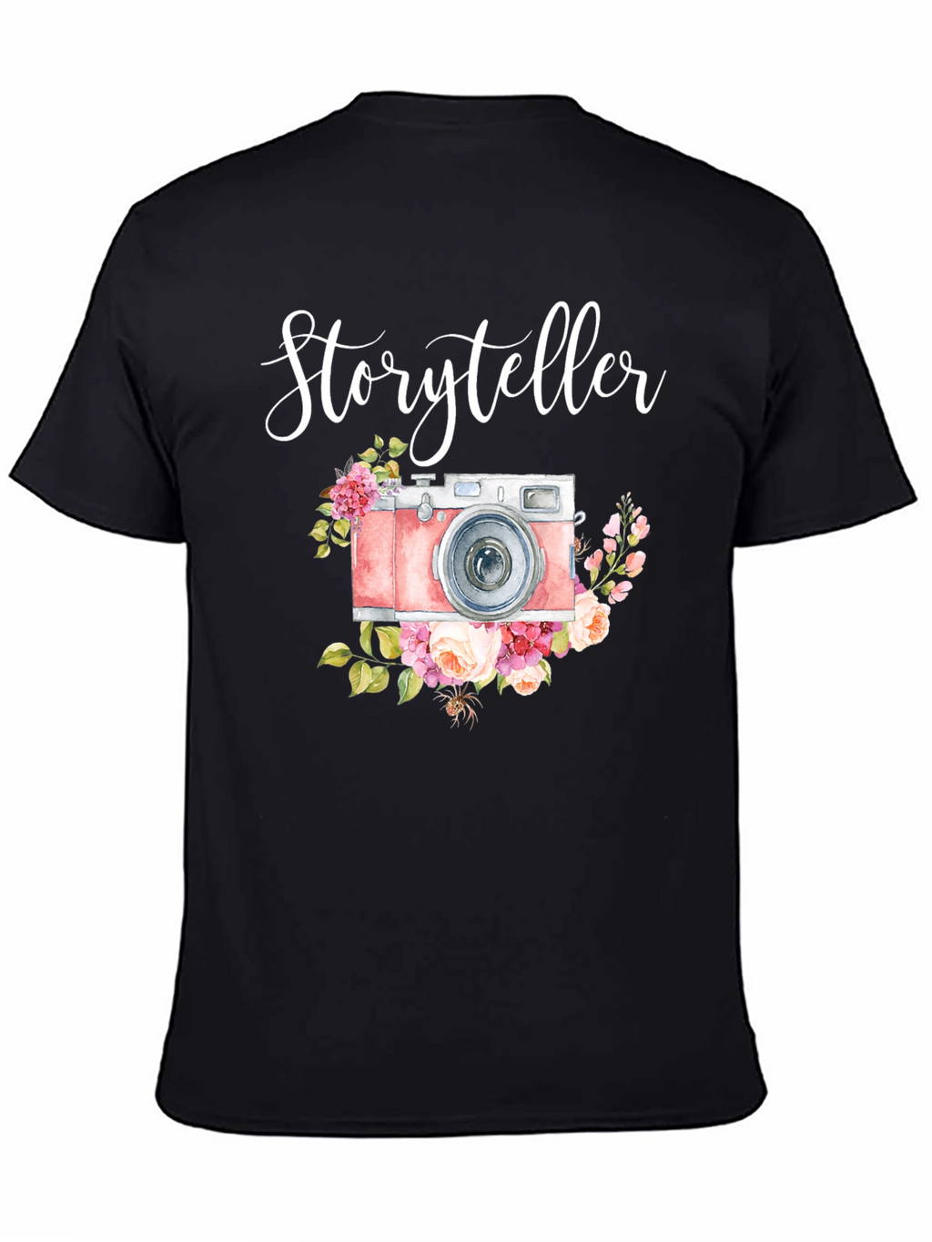 Storyteller Camera Floral T-Shirt