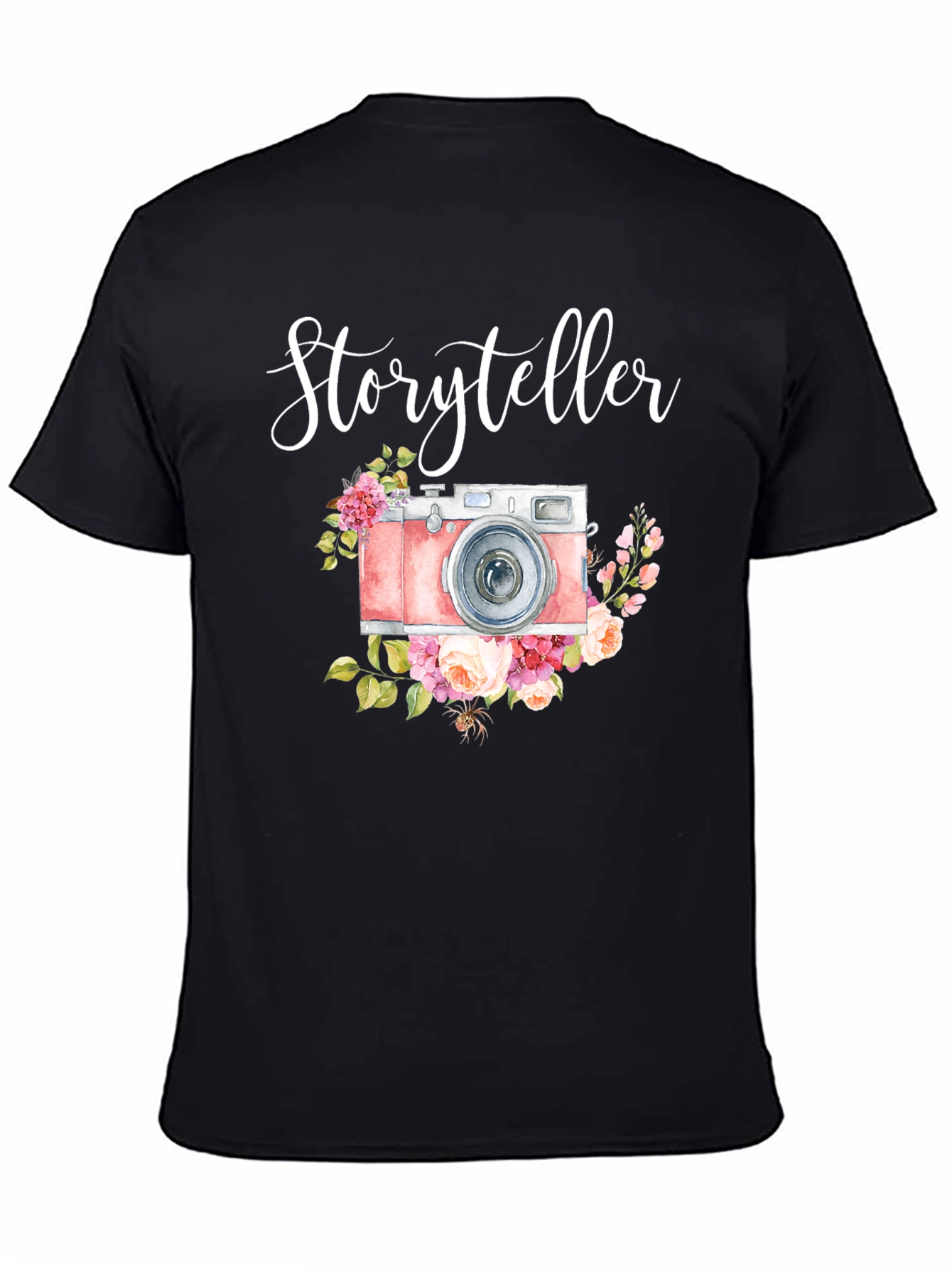 Storyteller Camera Floral T-Shirt