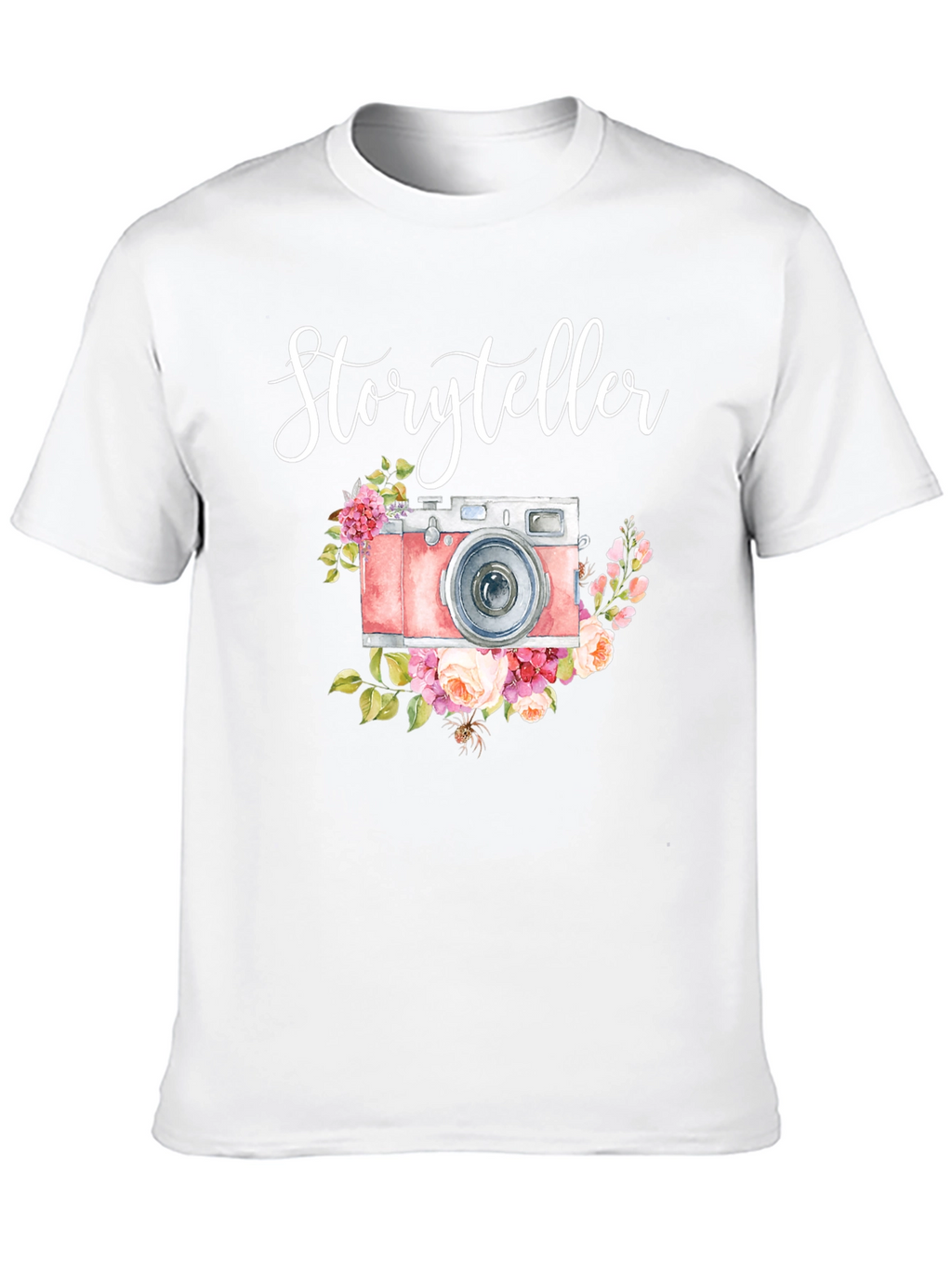 Storyteller Camera Floral T-Shirt