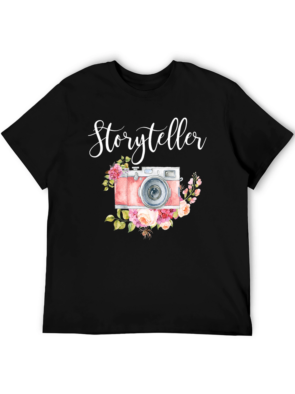 Storyteller Camera Floral T-Shirt