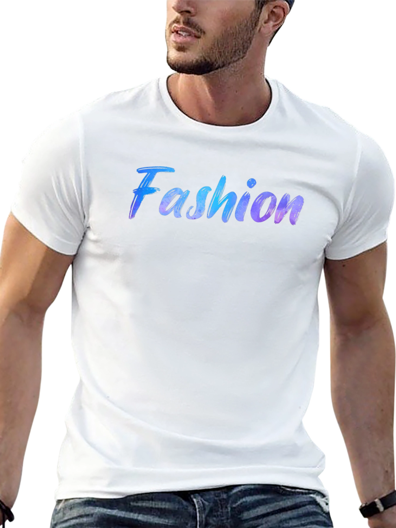 Fashion Graphic Black T-Shirt