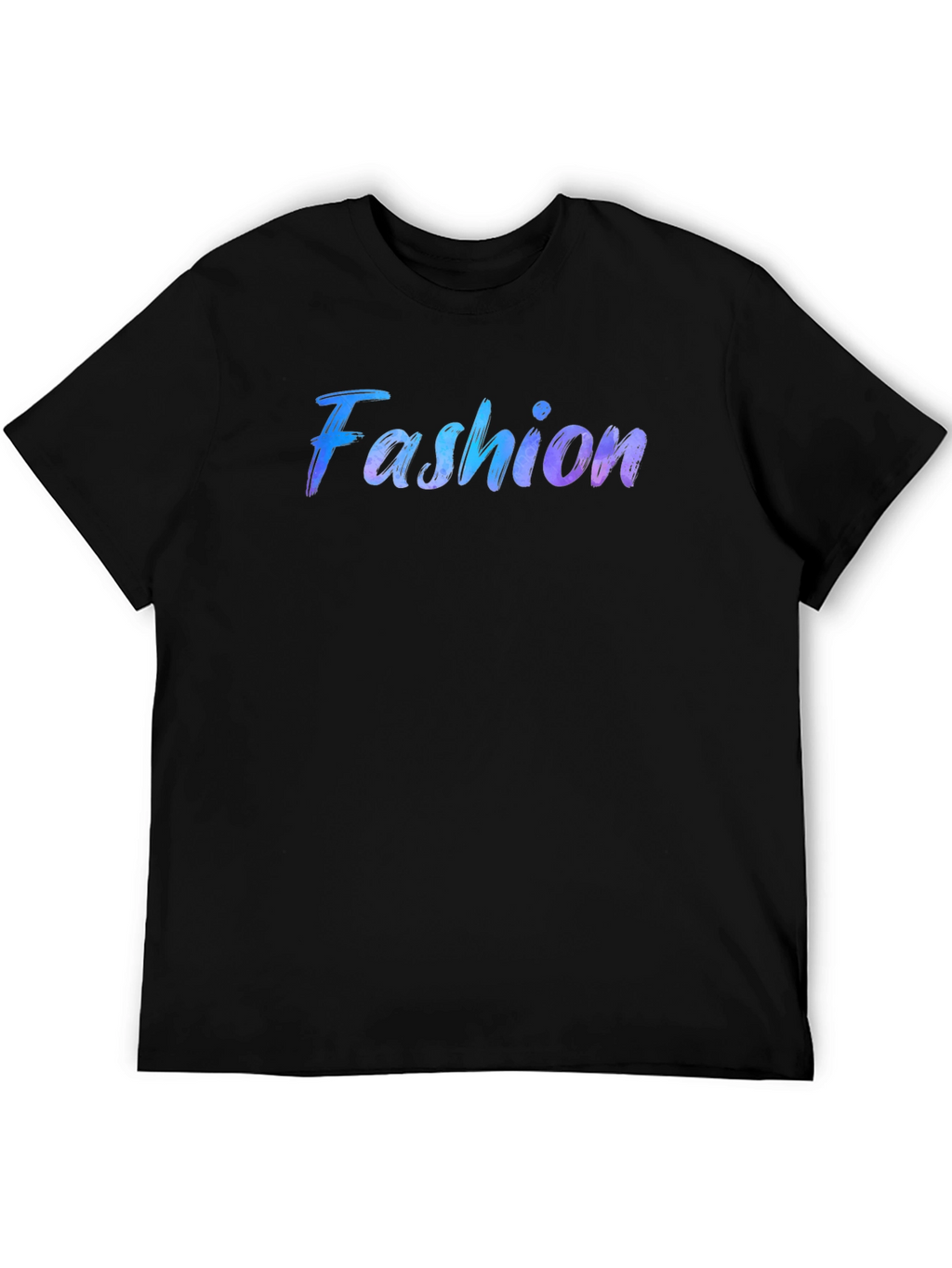 Fashion Graphic Black T-Shirt