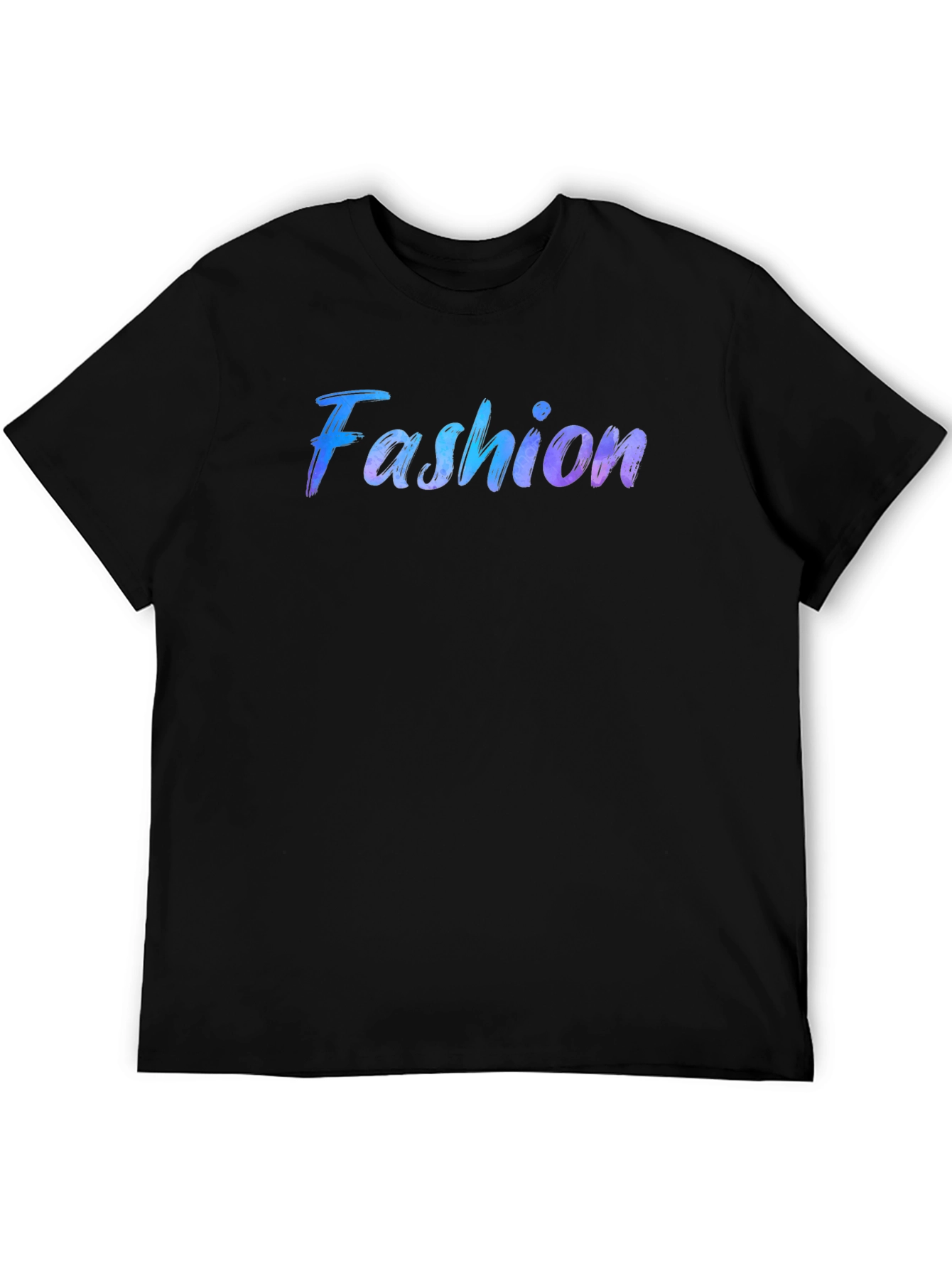 Fashion Graphic Black T-Shirt