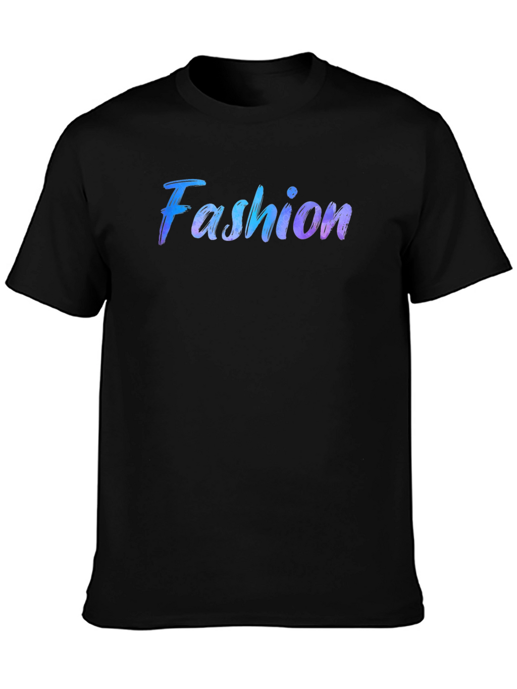 Fashion Graphic Black T-Shirt