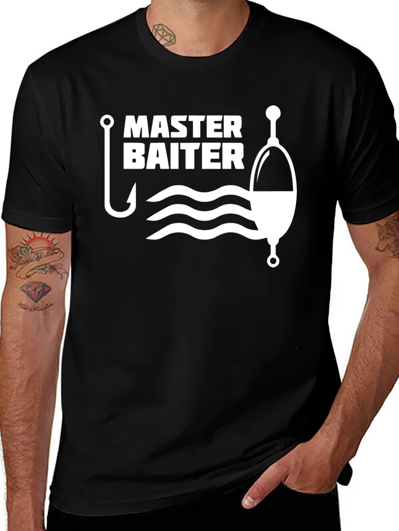 Master Baiter Fishing Humor T-Shirt