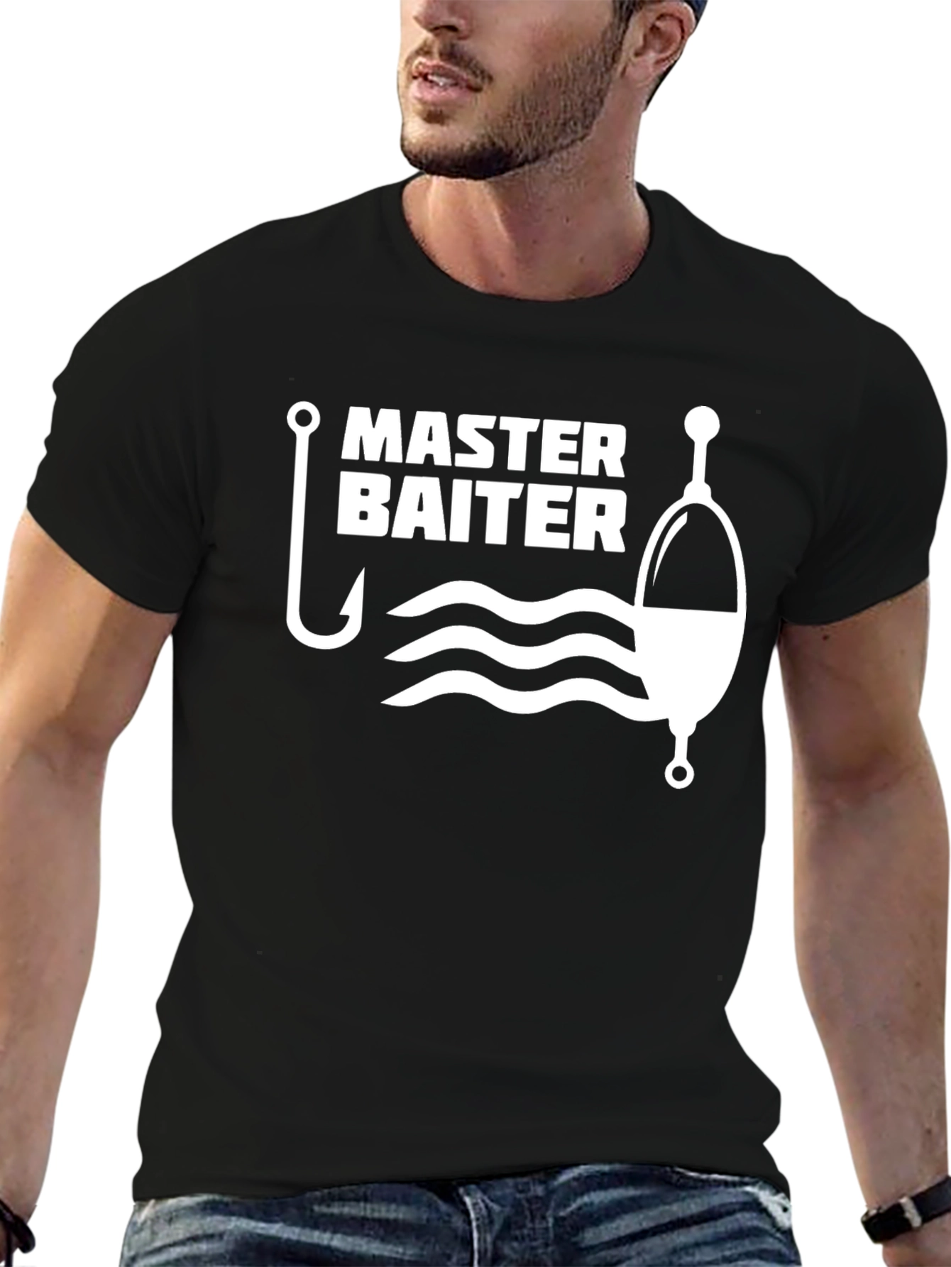 Master Baiter Fishing Humor T-Shirt