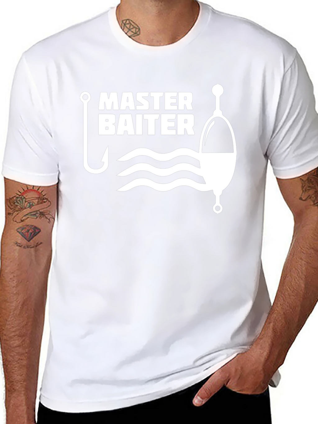 Master Baiter Fishing Humor T-Shirt