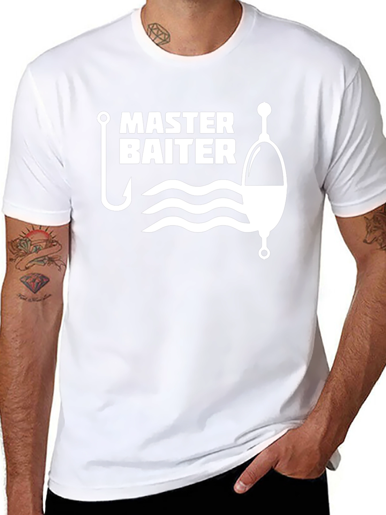 Master Baiter Fishing Humor T-Shirt