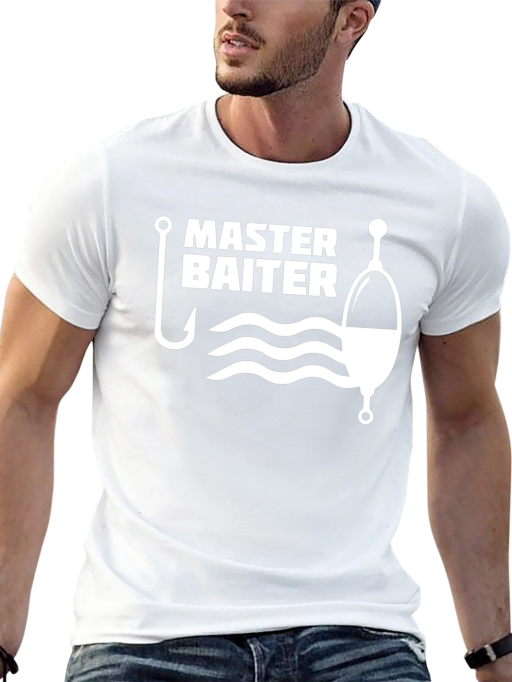 Master Baiter Fishing Humor T-Shirt