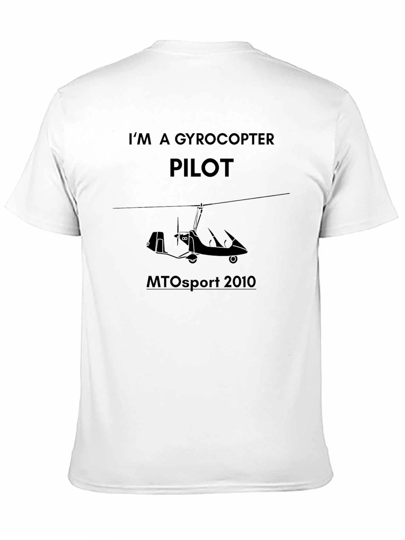 Gyrocopter Pilot T-Shirt - Aviation Enthusiast Tee