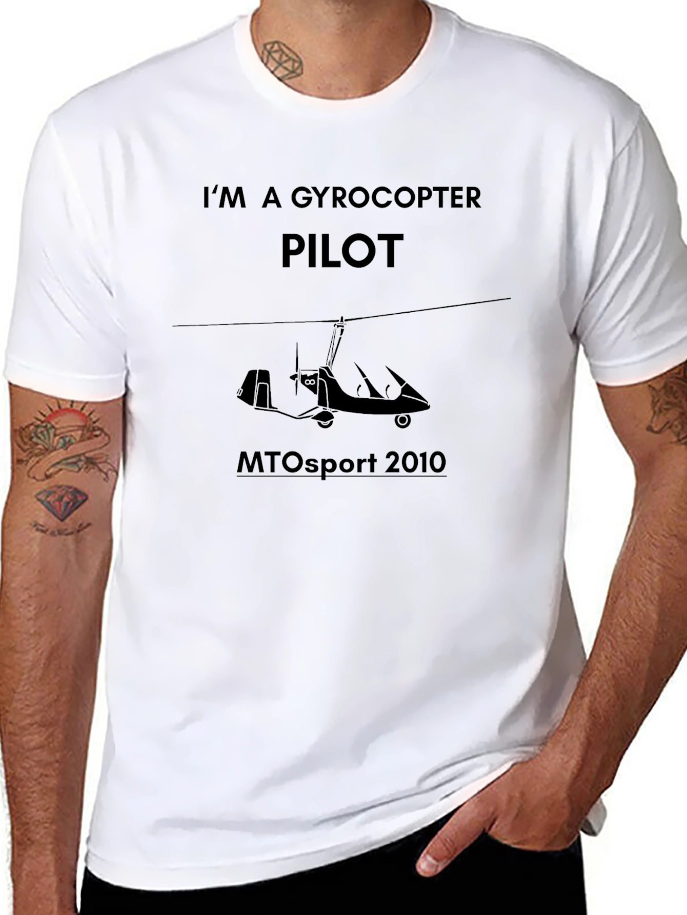 Gyrocopter Pilot T-Shirt - Aviation Enthusiast Tee